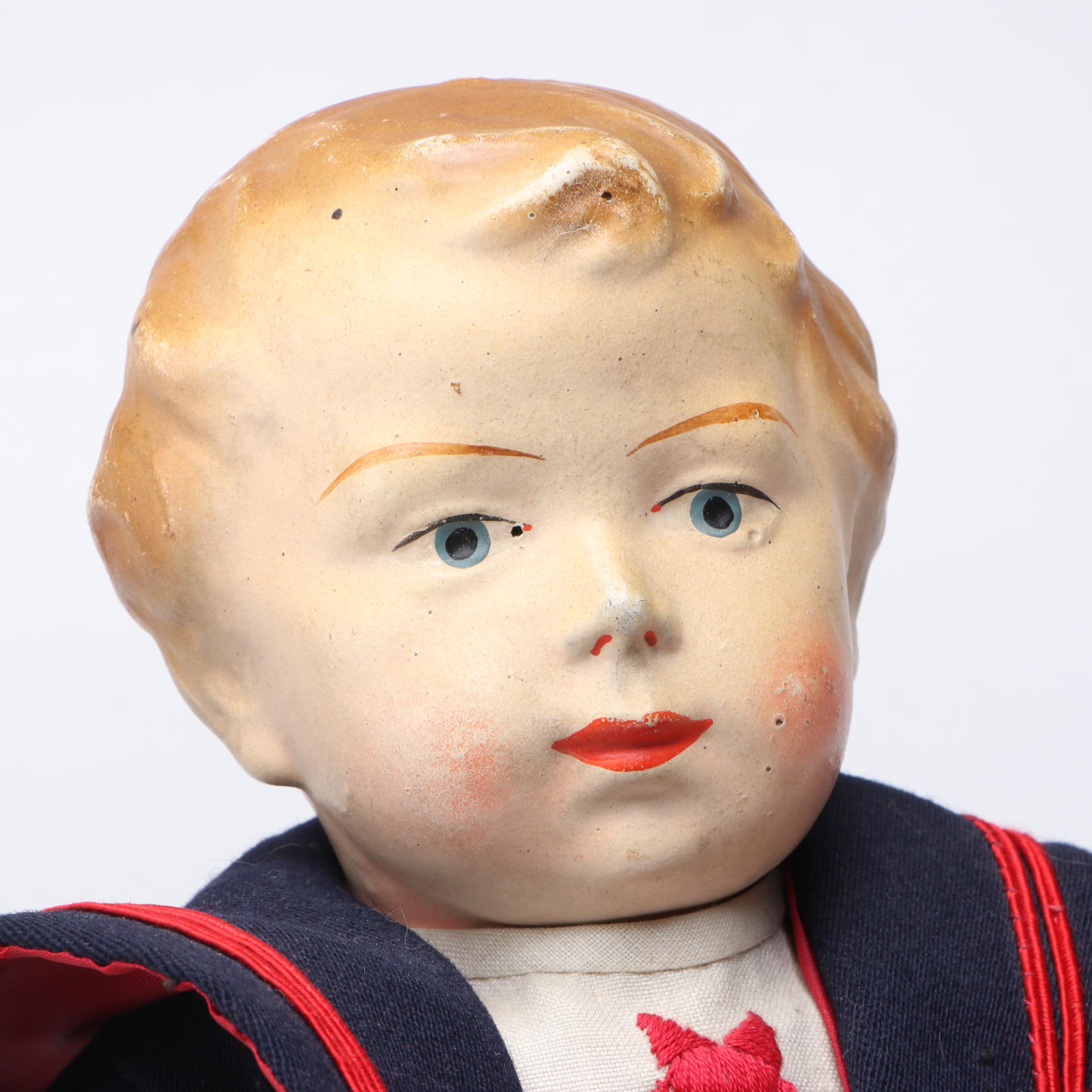 Reproduction Kestner Googly Eye and Other Sailor Dolls