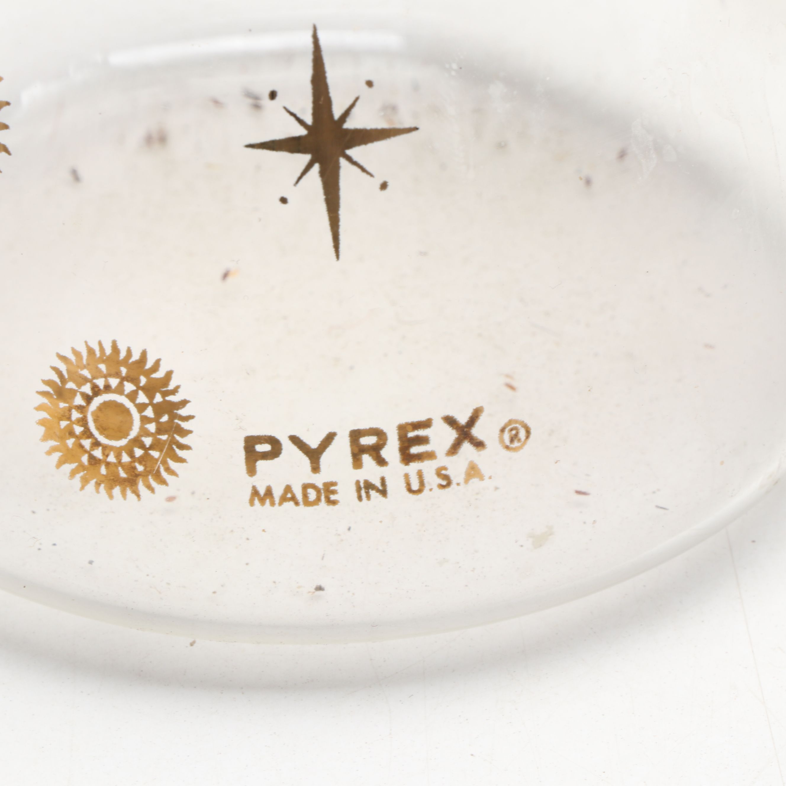 MCM Karoff Folding Serving Tray with Pyrex Glass Table Accessories