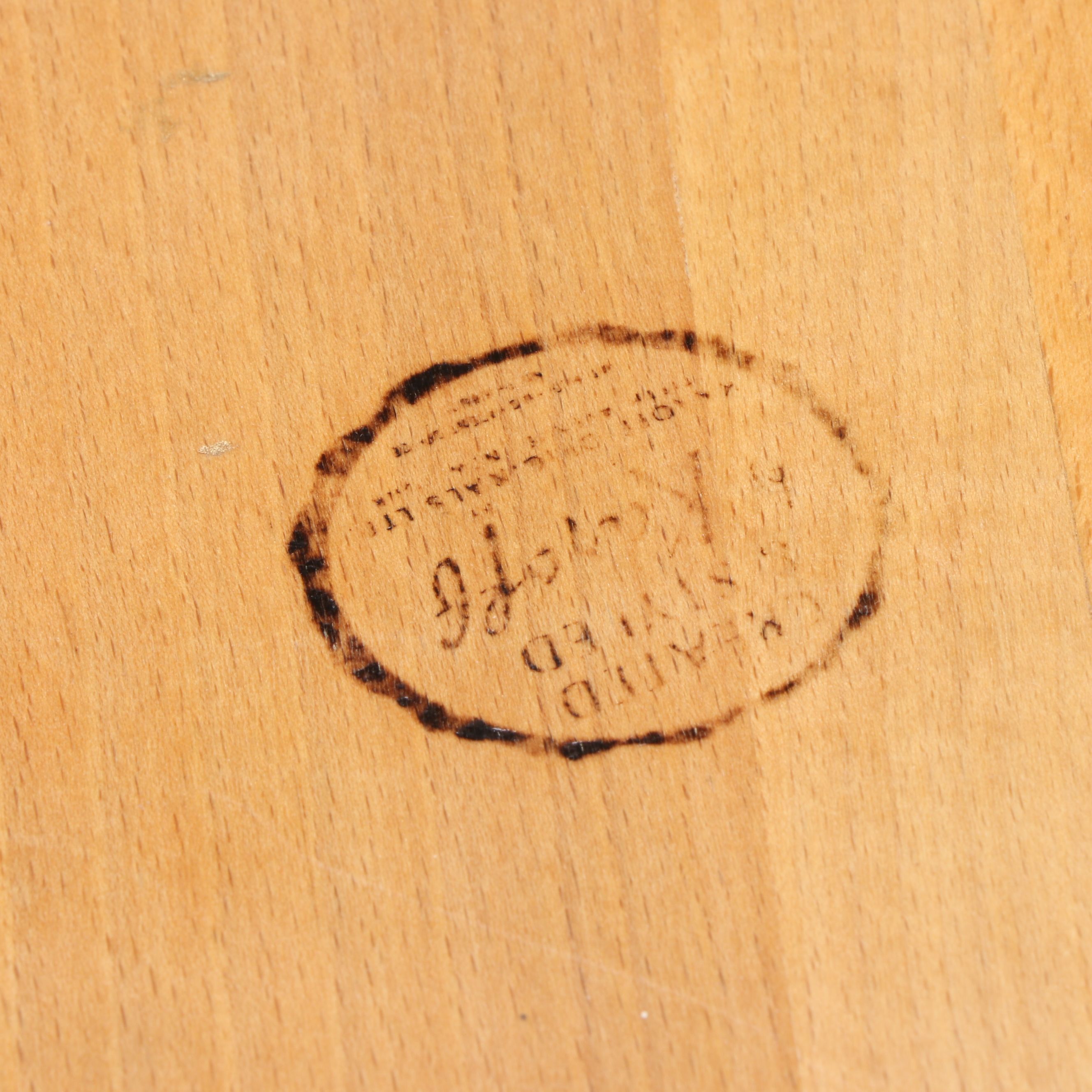 MCM Karoff Folding Serving Tray with Pyrex Glass Table Accessories