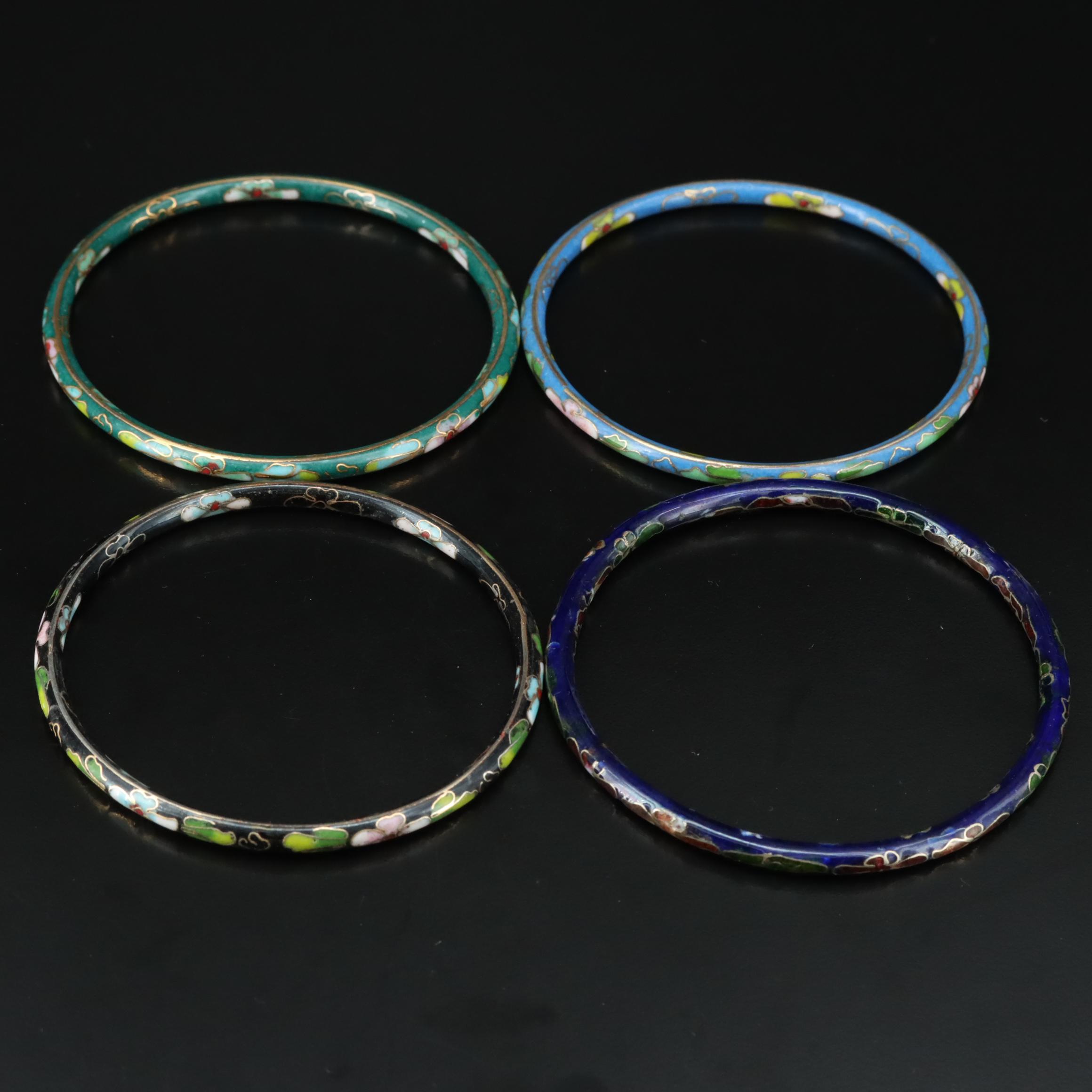 Cloisonné Enamel Bangles
