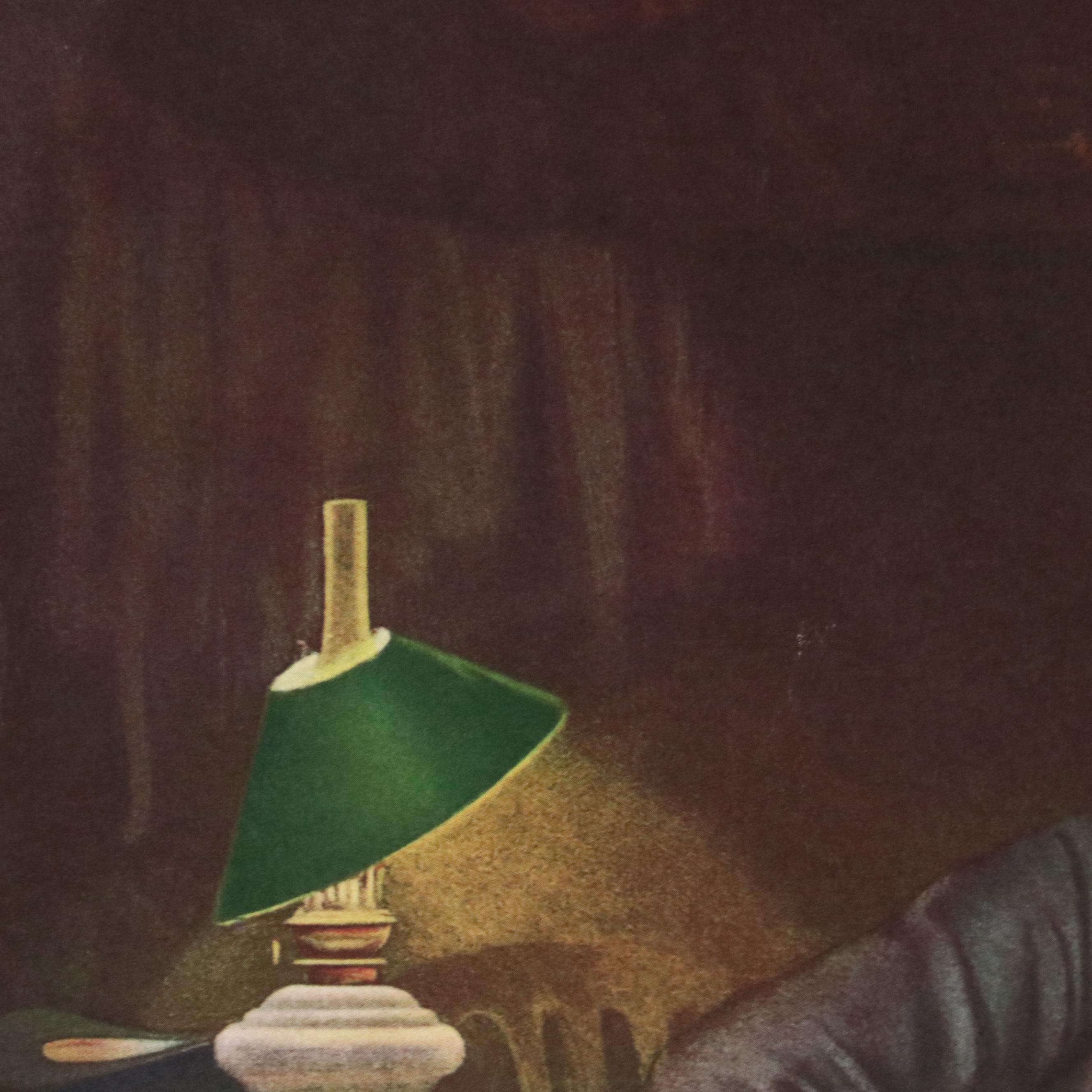 After Luke Fildes Offset Lithograph "The Doctor," Mid to Late 20th Century