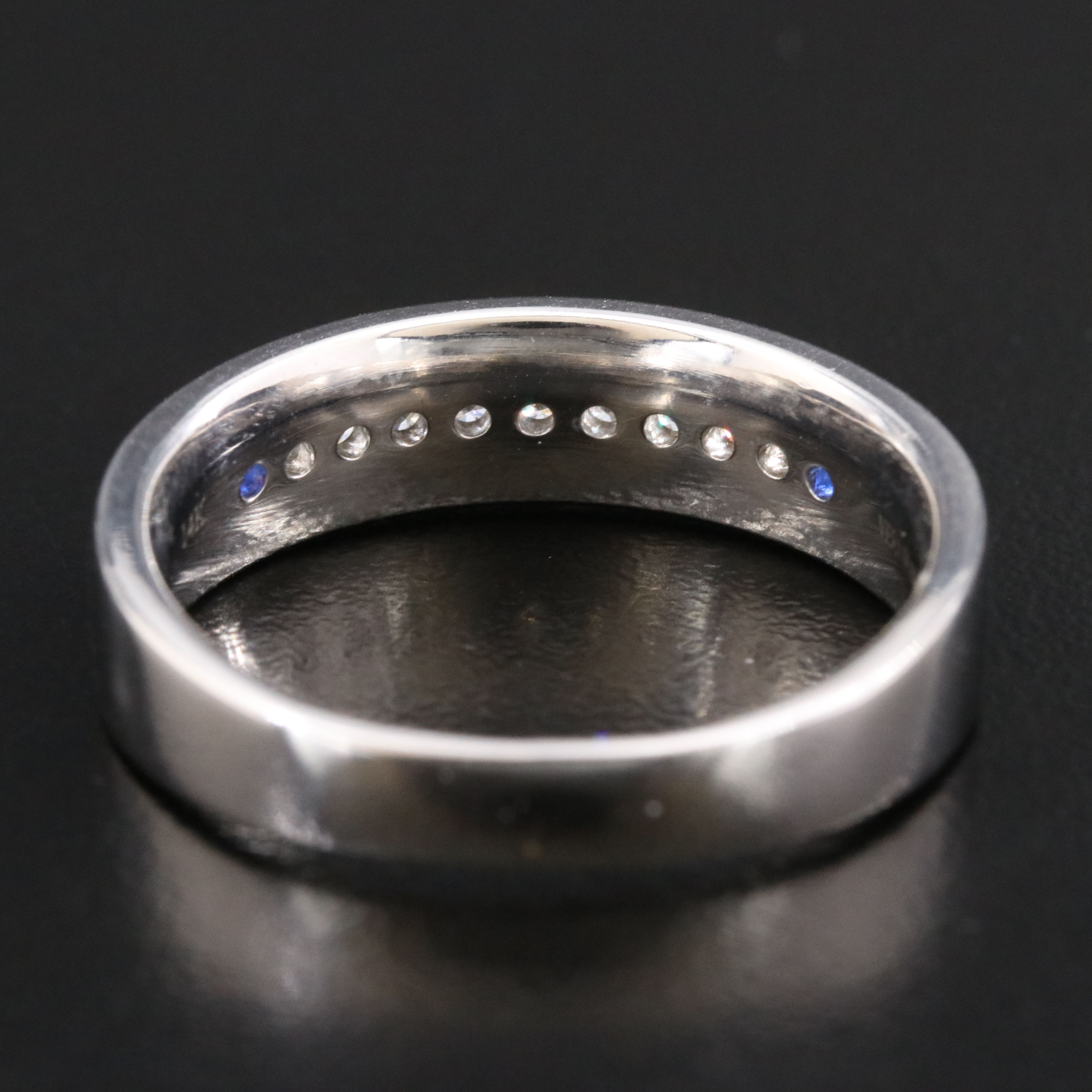 Vera Wang Love 14K 0.23 CTW Diamond and Sapphire Ring