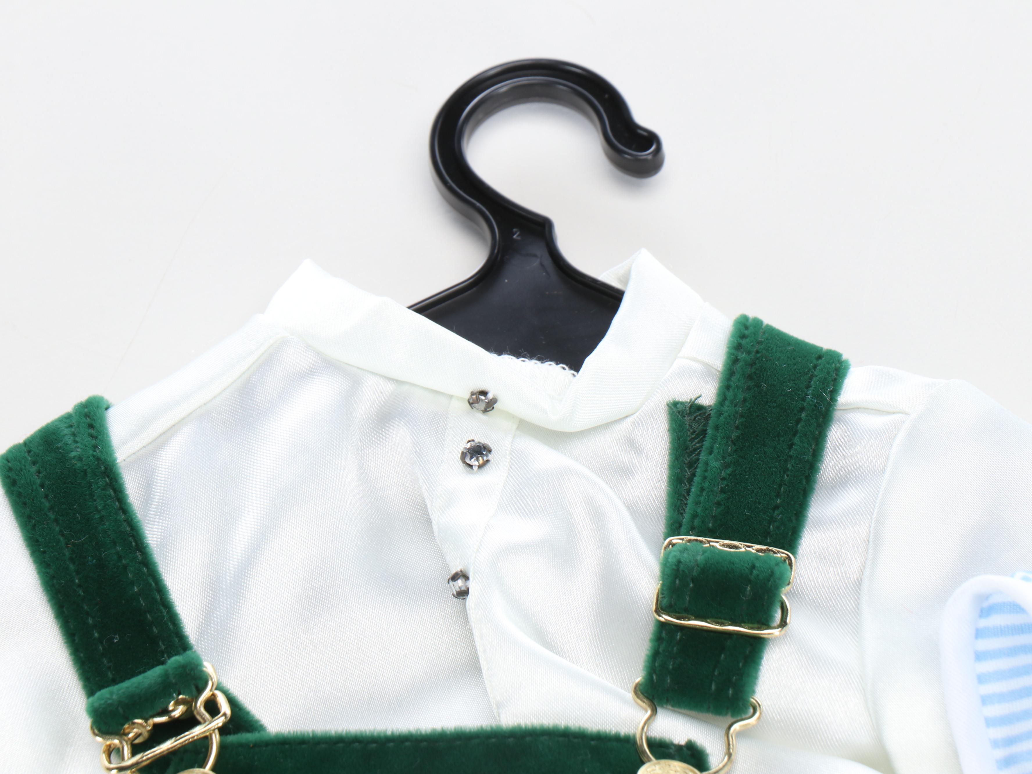 Pleasant Company Storage Case with Doll Clothing and Fiction Books