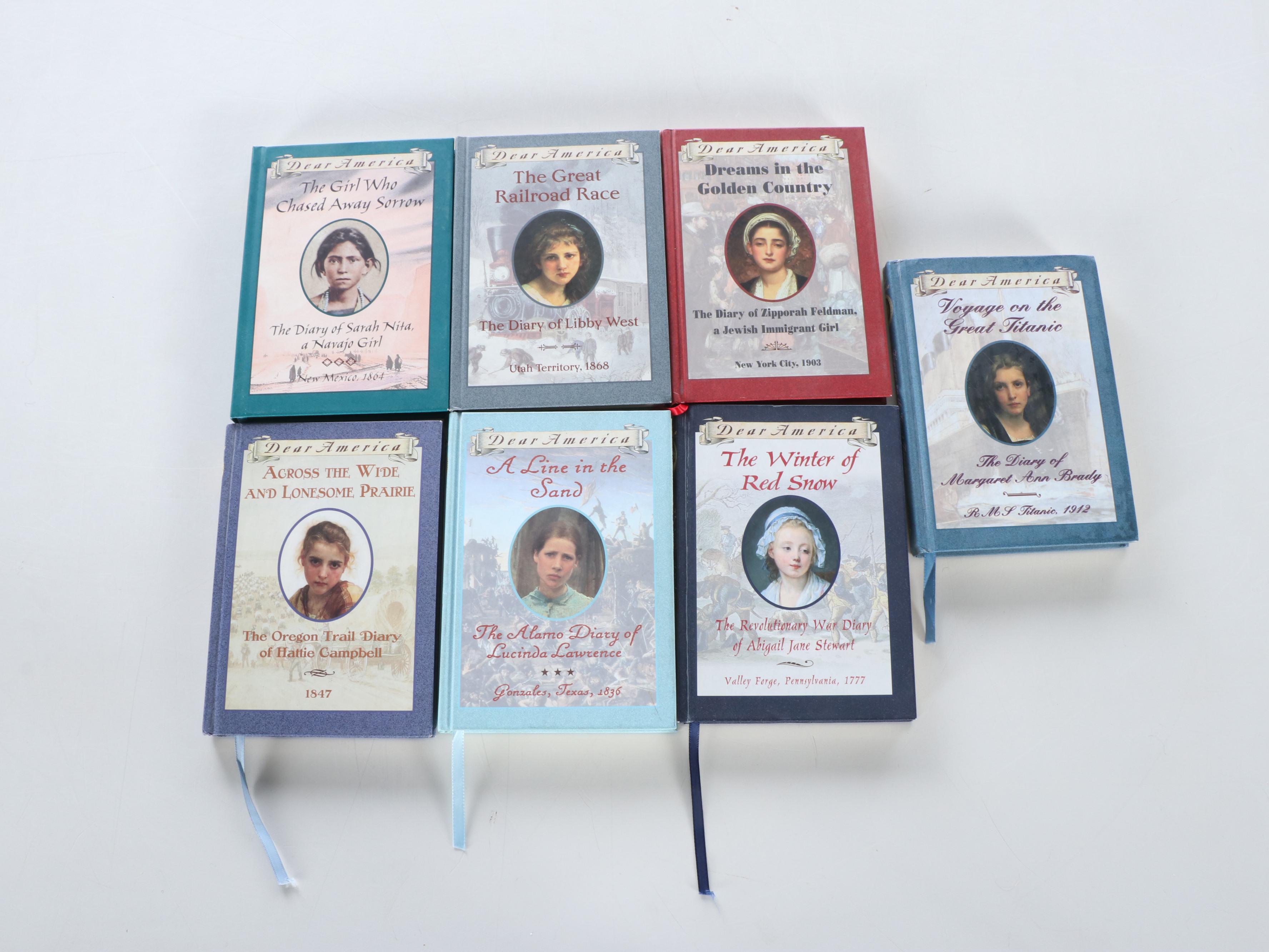 Pleasant Company Storage Case with Doll Clothing and Fiction Books