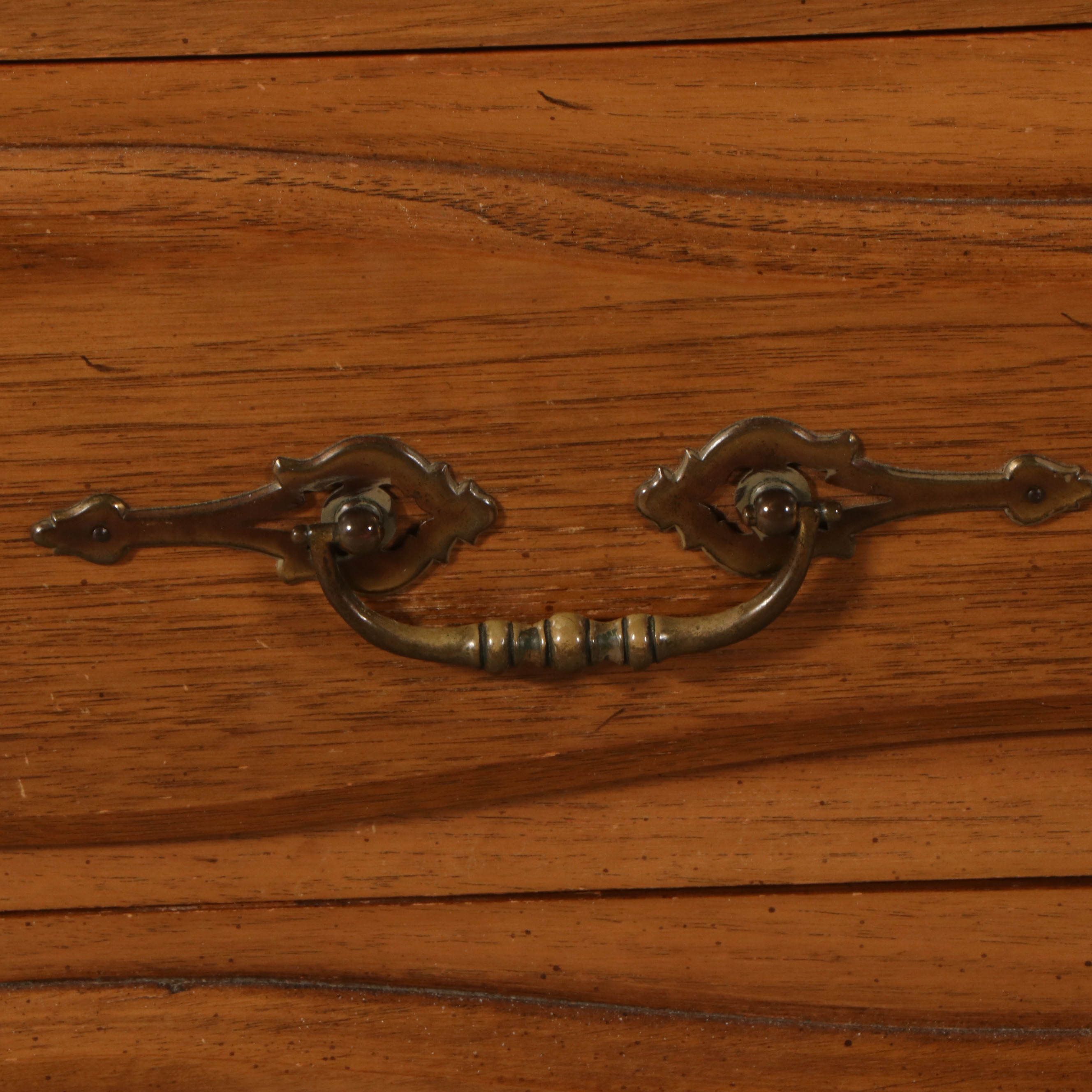 French Provincial Style Pecan Dresser