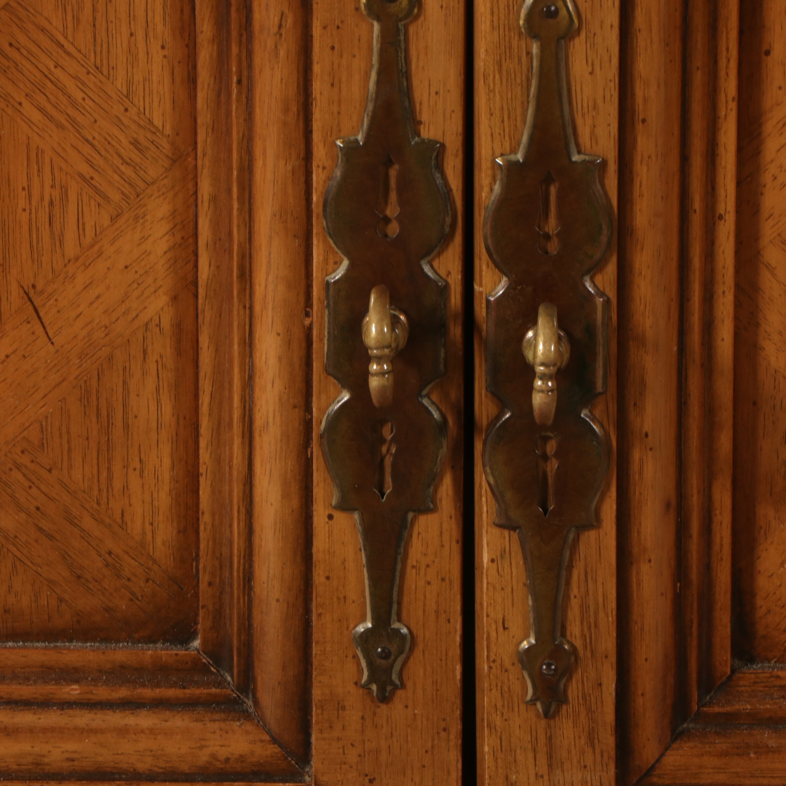 French Provincial Style Pecan Dresser