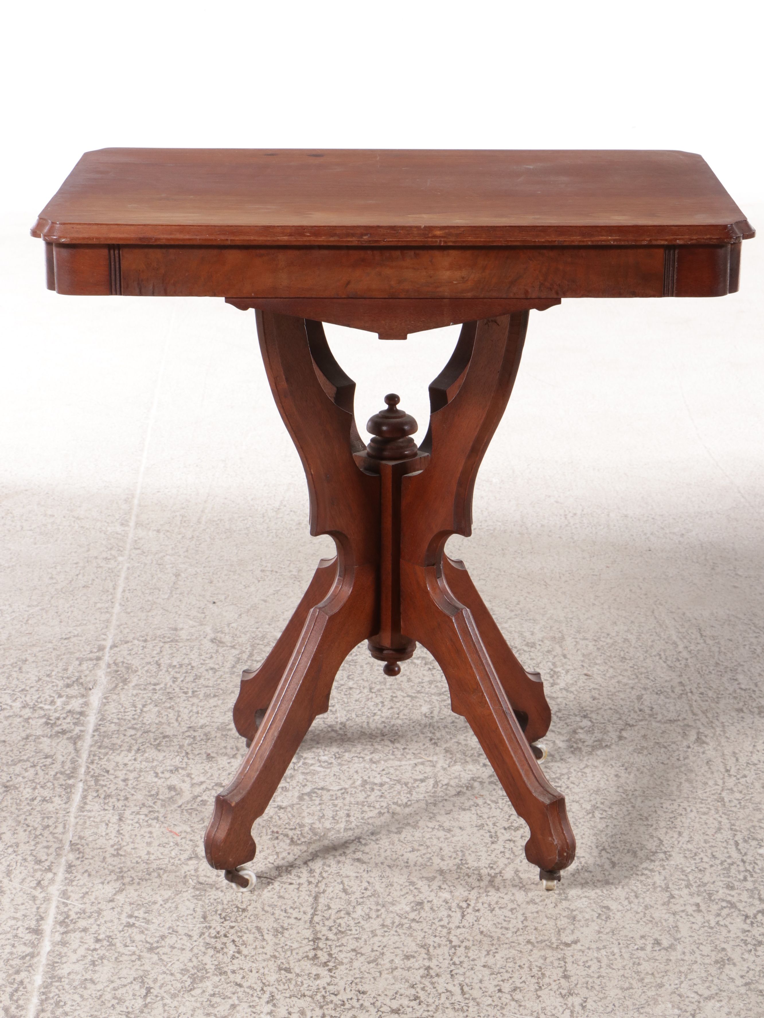 Eastlake Walnut Center Table