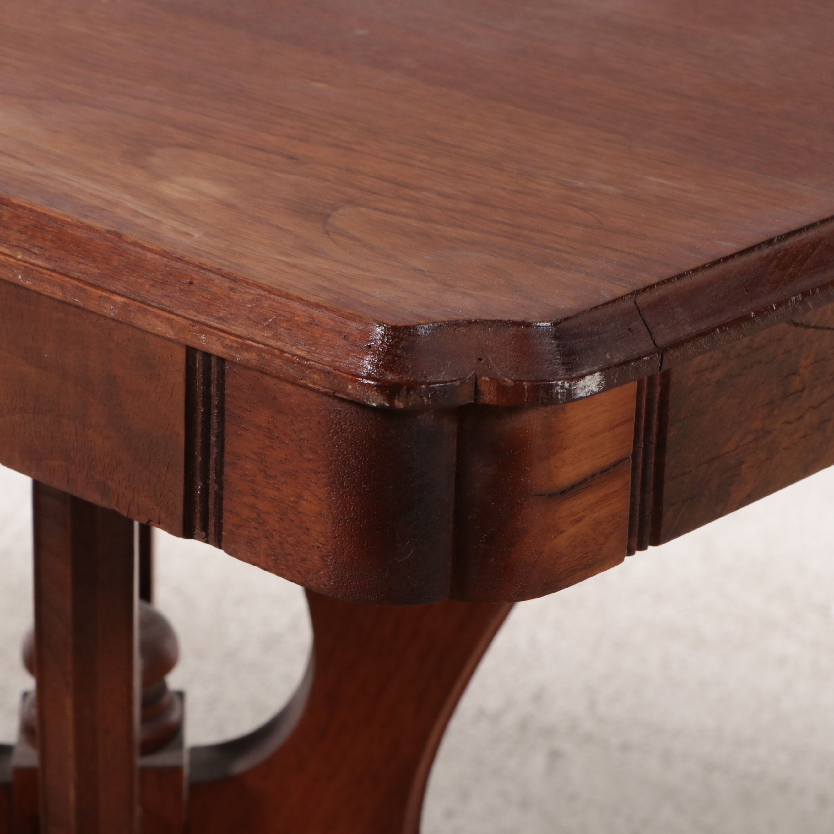 Eastlake Walnut Center Table