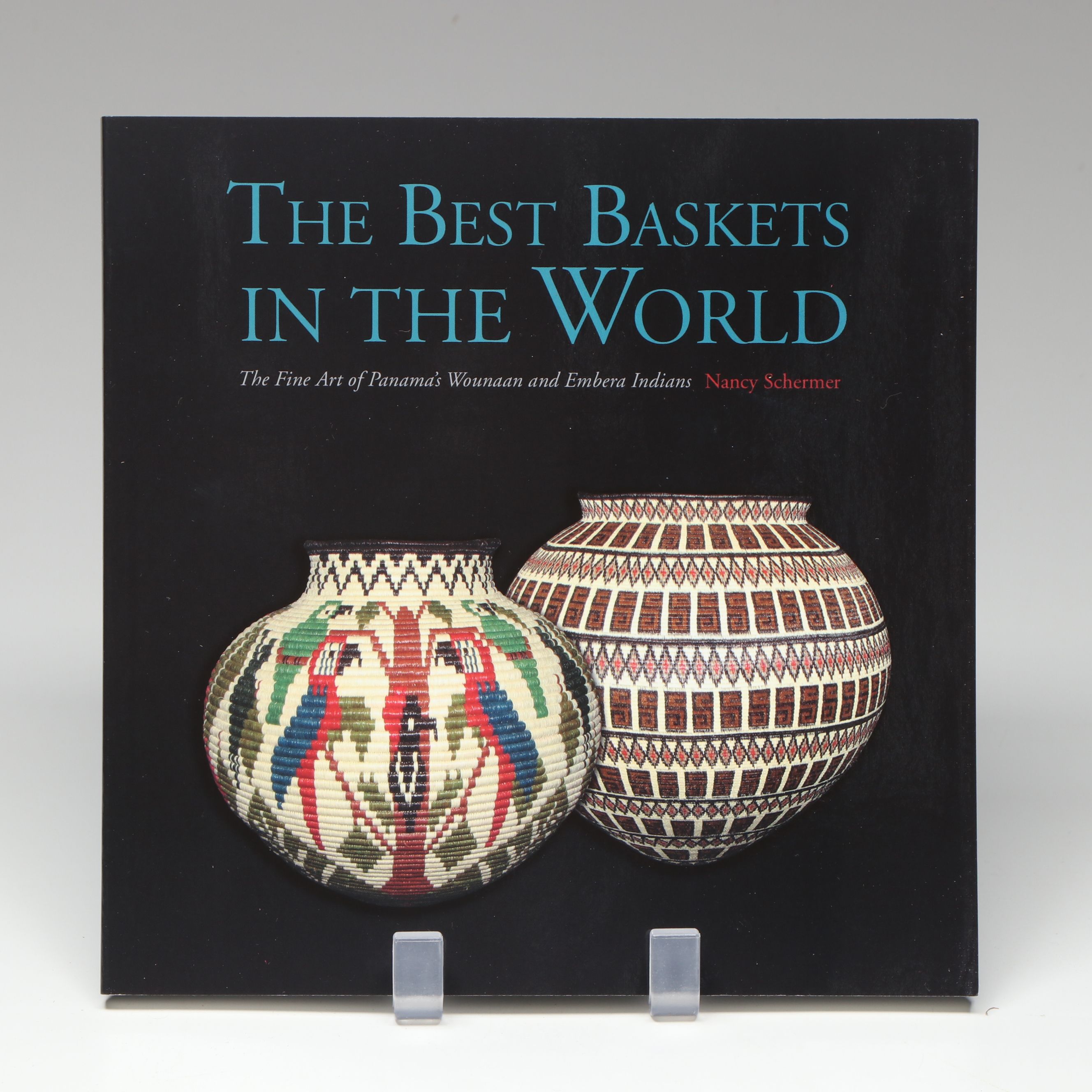 Panamanian Emberá-Wounaan Polychrome Chunga and Nahuala Fiber Baskets