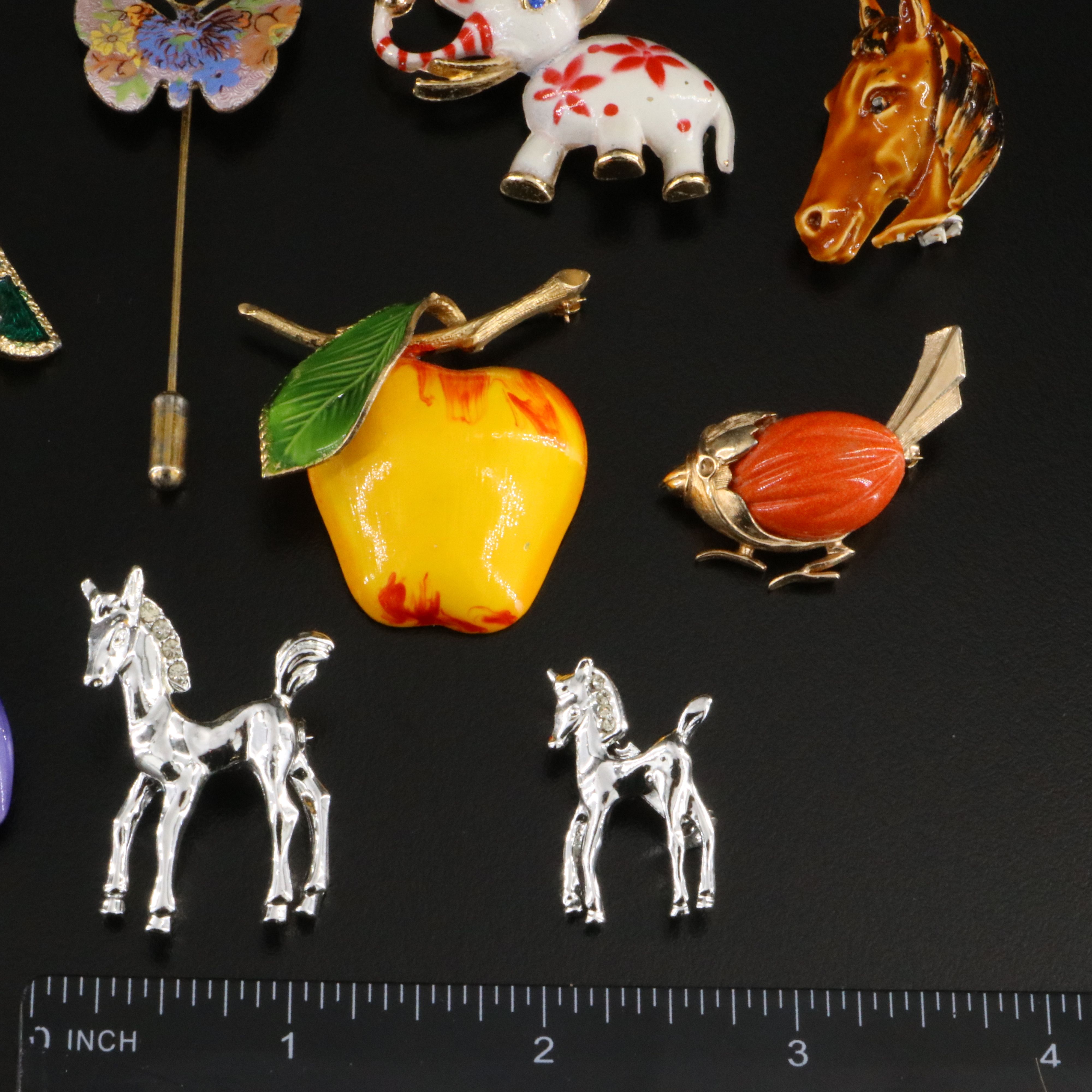 Marrella, Beatrix and Christmas Theme Featured in Vintage Brooches