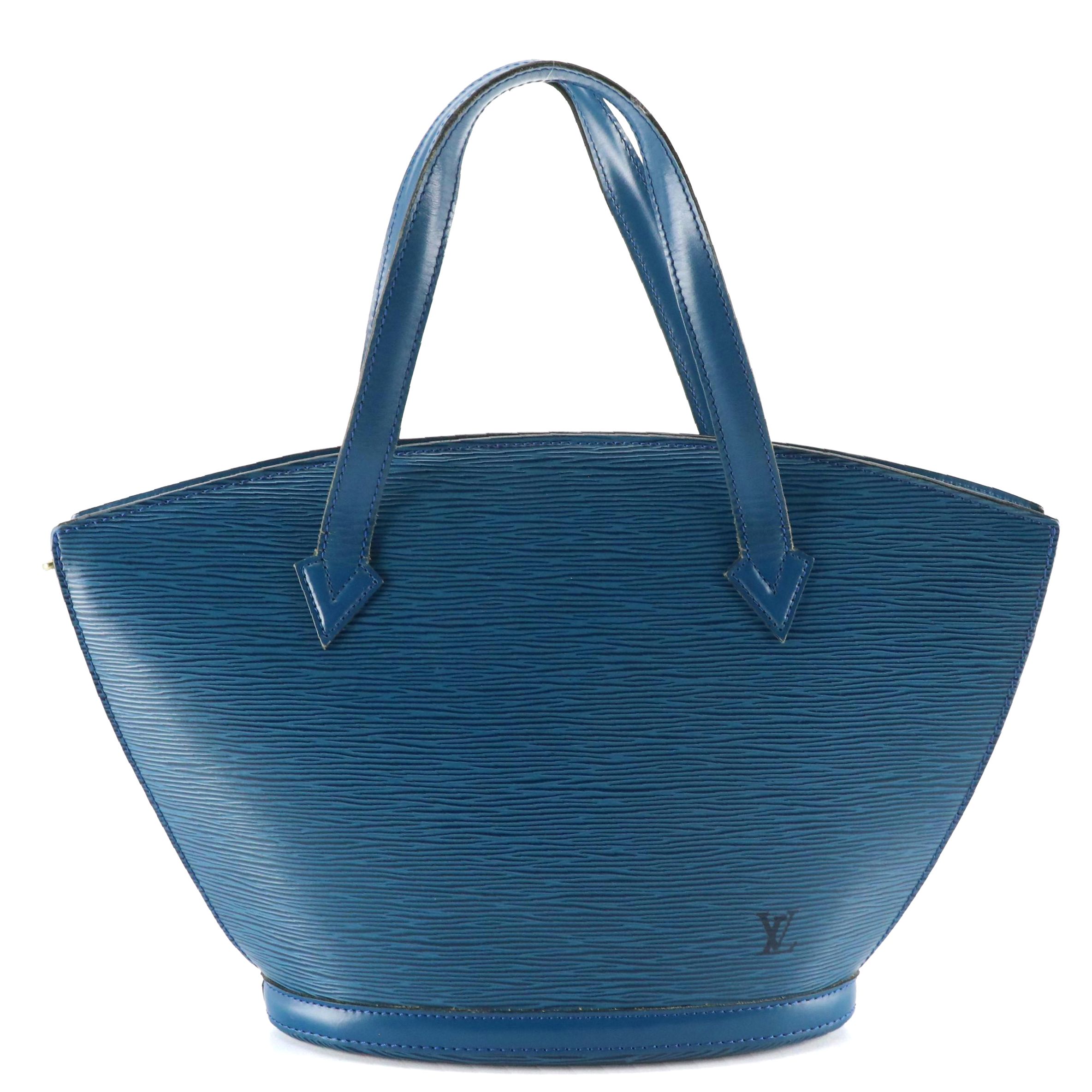 Louis Vuitton Saint Jacques PM Bag in Toledo Blue Epi Leather