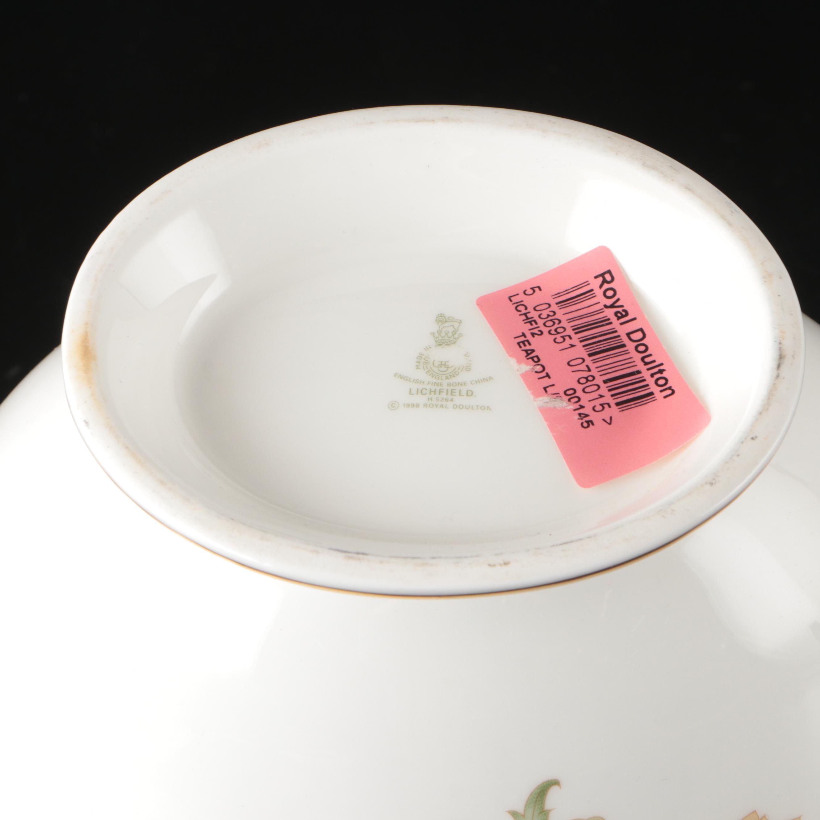 Royal Doulton "Lichfield" Porcelain Tea Service