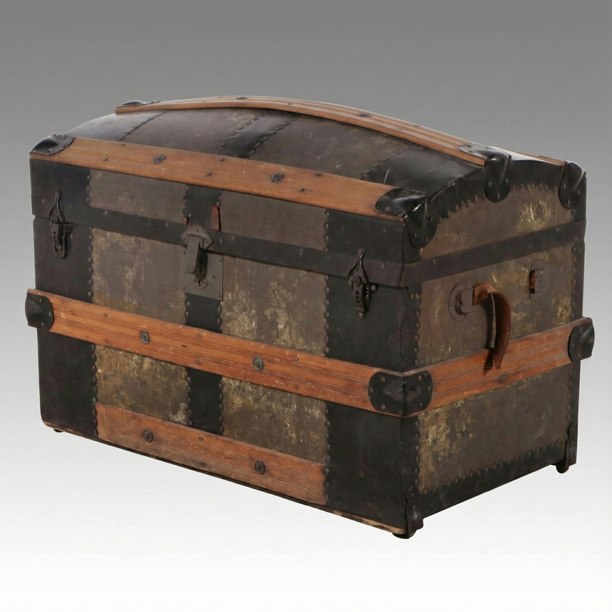 Antique Dome-Top Trunk