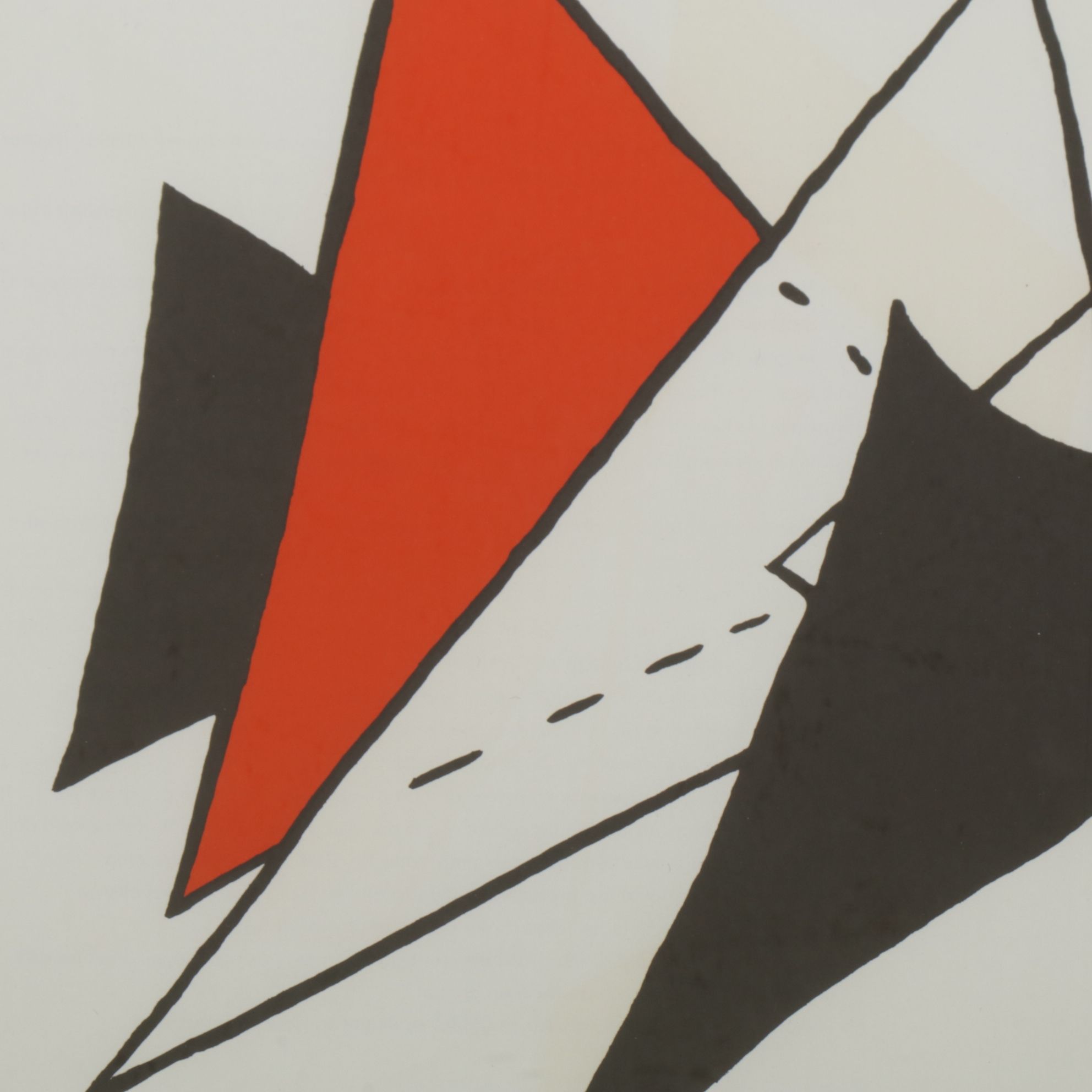 Alexander Calder Double-Page Color Lithograph for "Derrière le Miroir," 1963