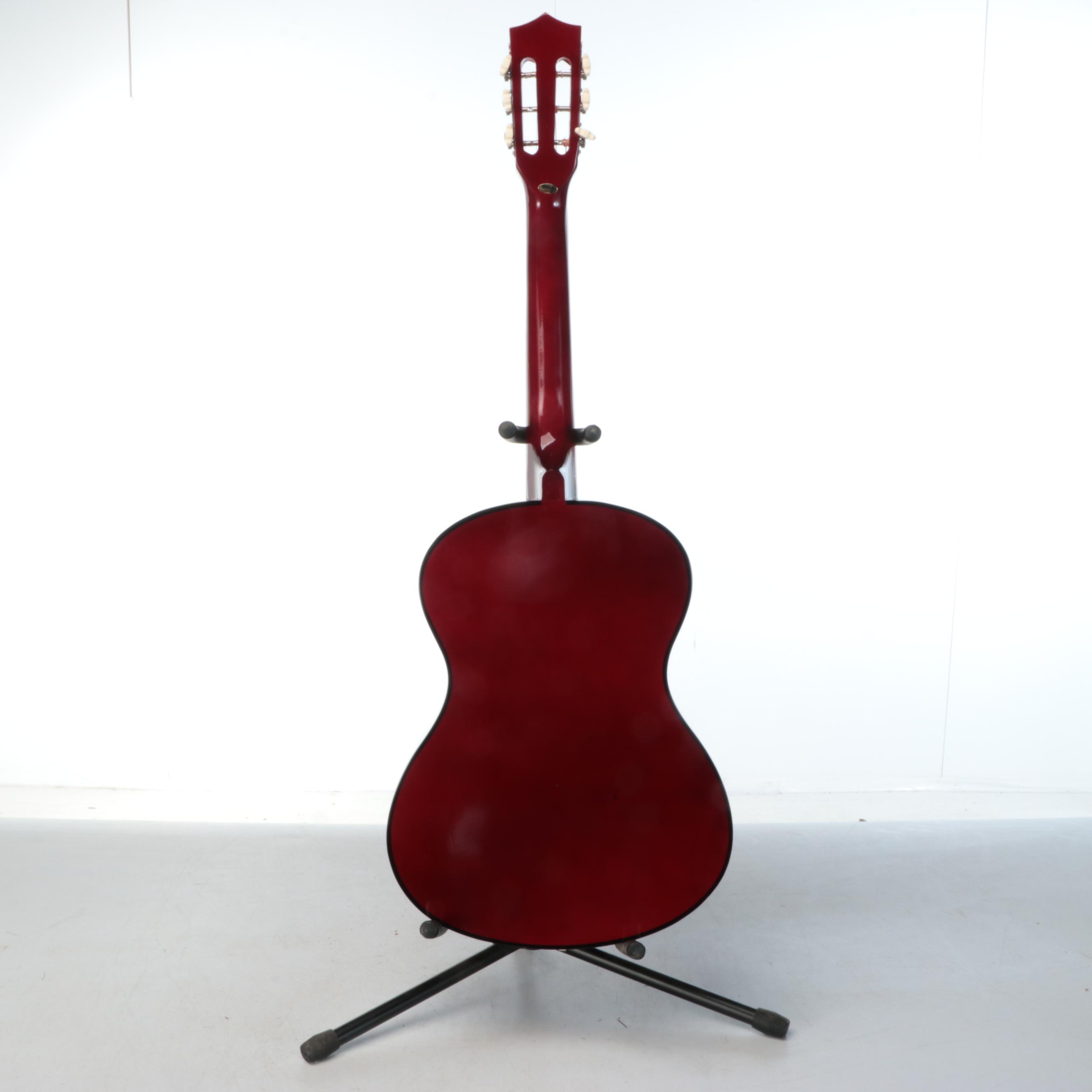 Taylor Swift Decal-Signed Classical Acoustic Guitar, JSA