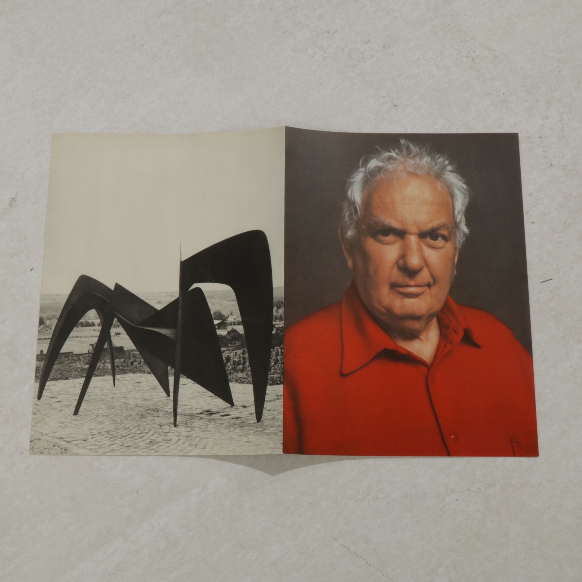 Alexander Calder Double-Page Color Lithograph for "Derrière le Miroir," 1963