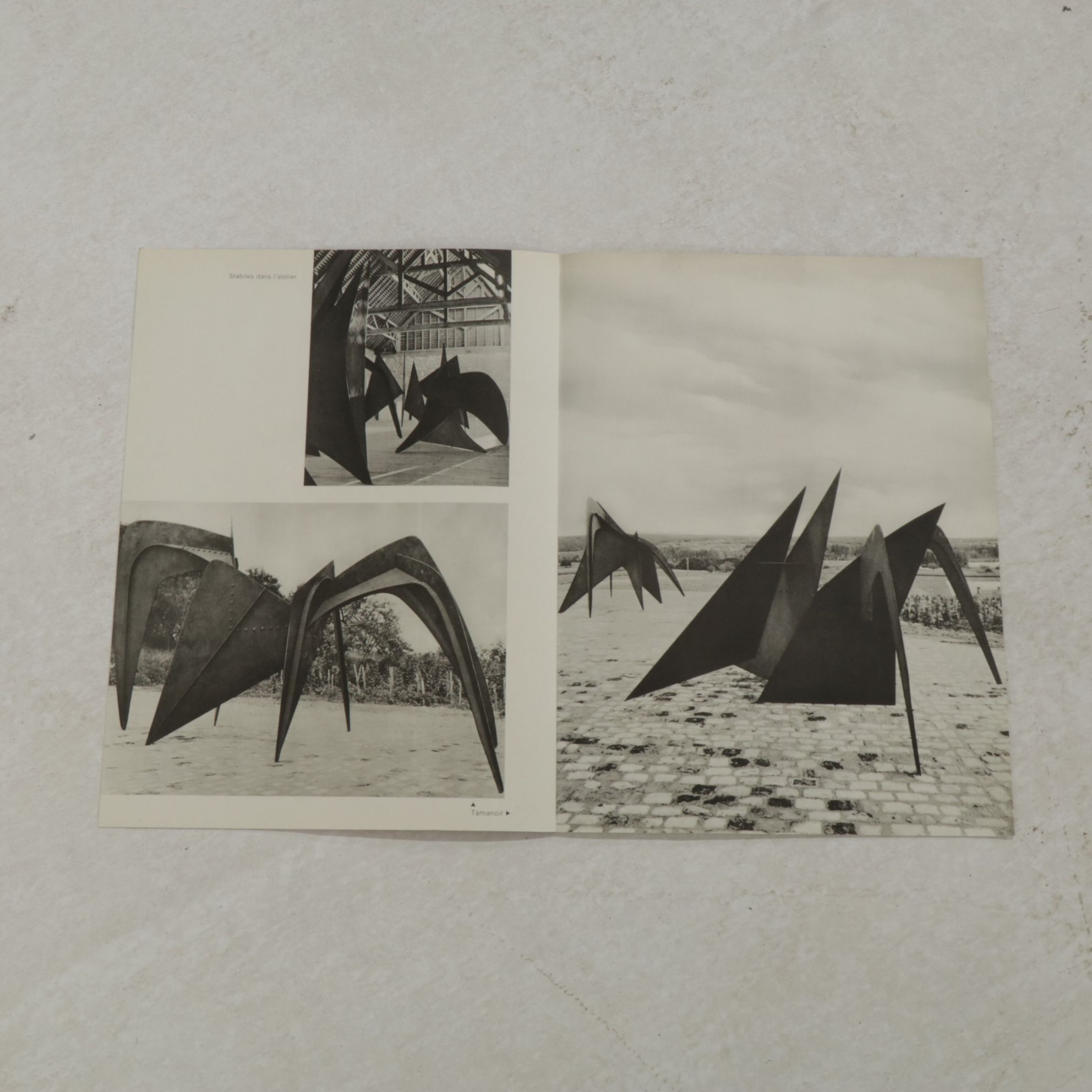 Alexander Calder Double-Page Color Lithograph for "Derrière le Miroir," 1963