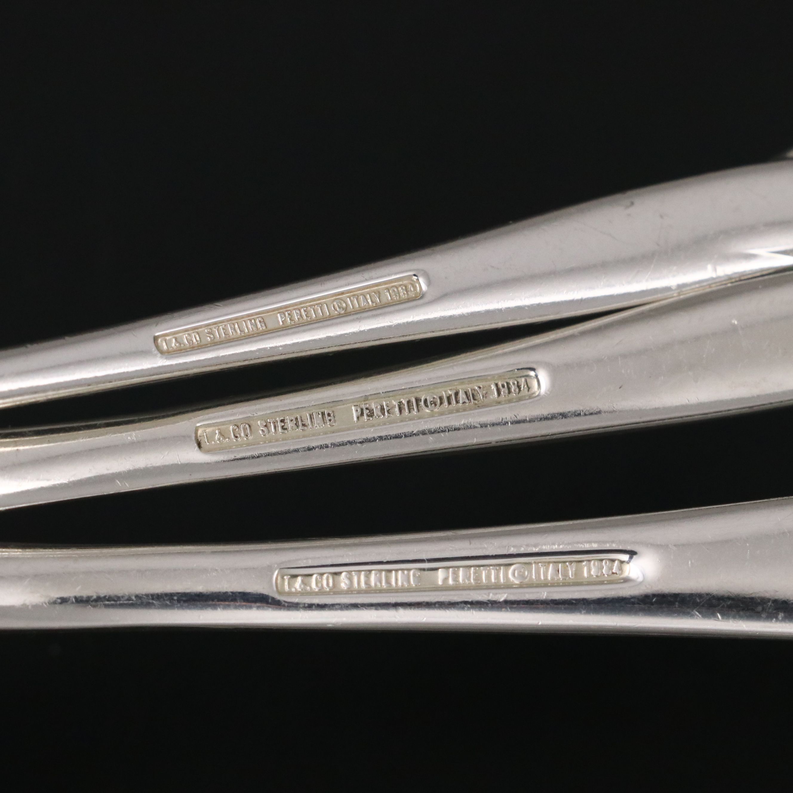 Elsa Peretti for Tiffany & Co. "Padova" Sterling Silver Flatware