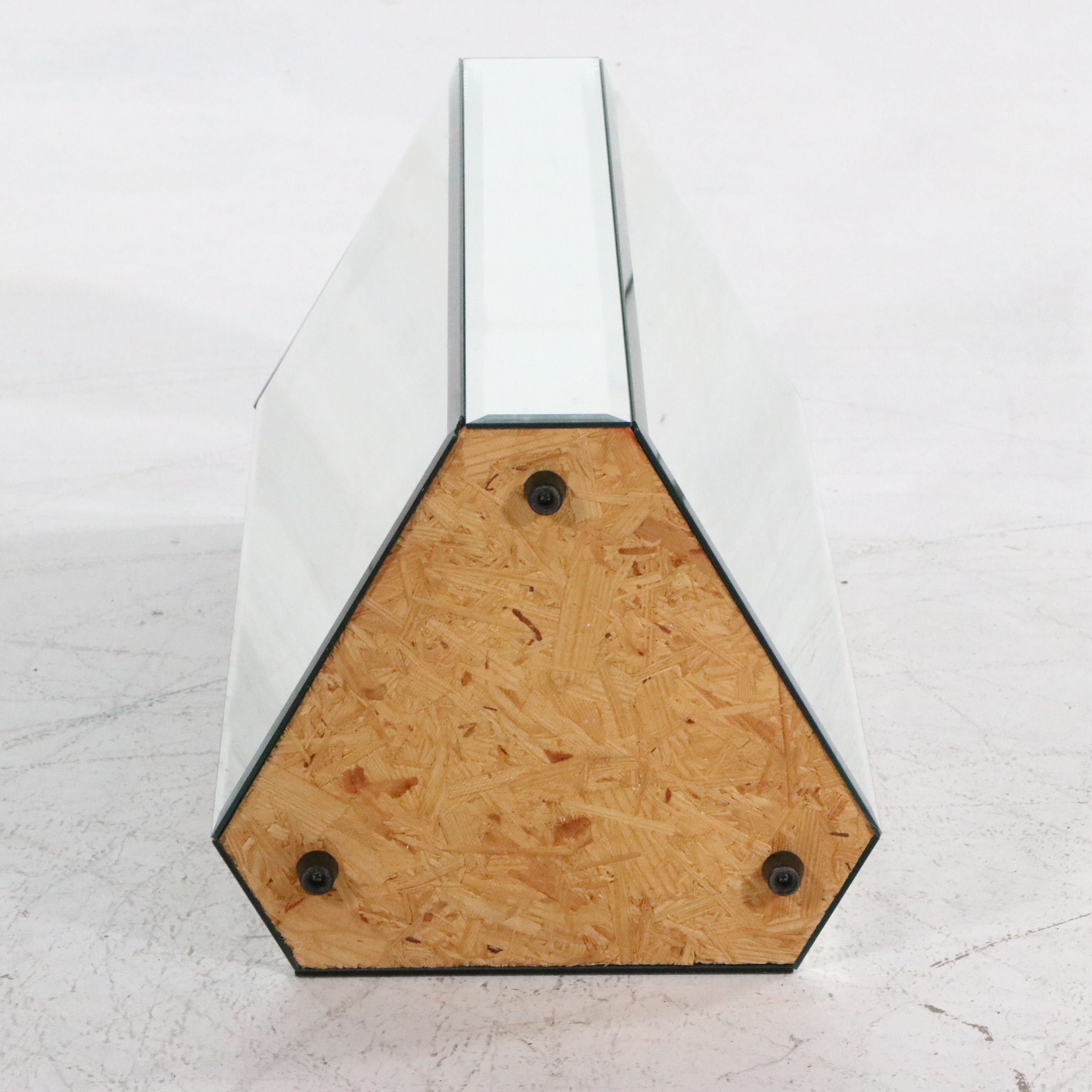 Postmodernist Mirrored Pedestal