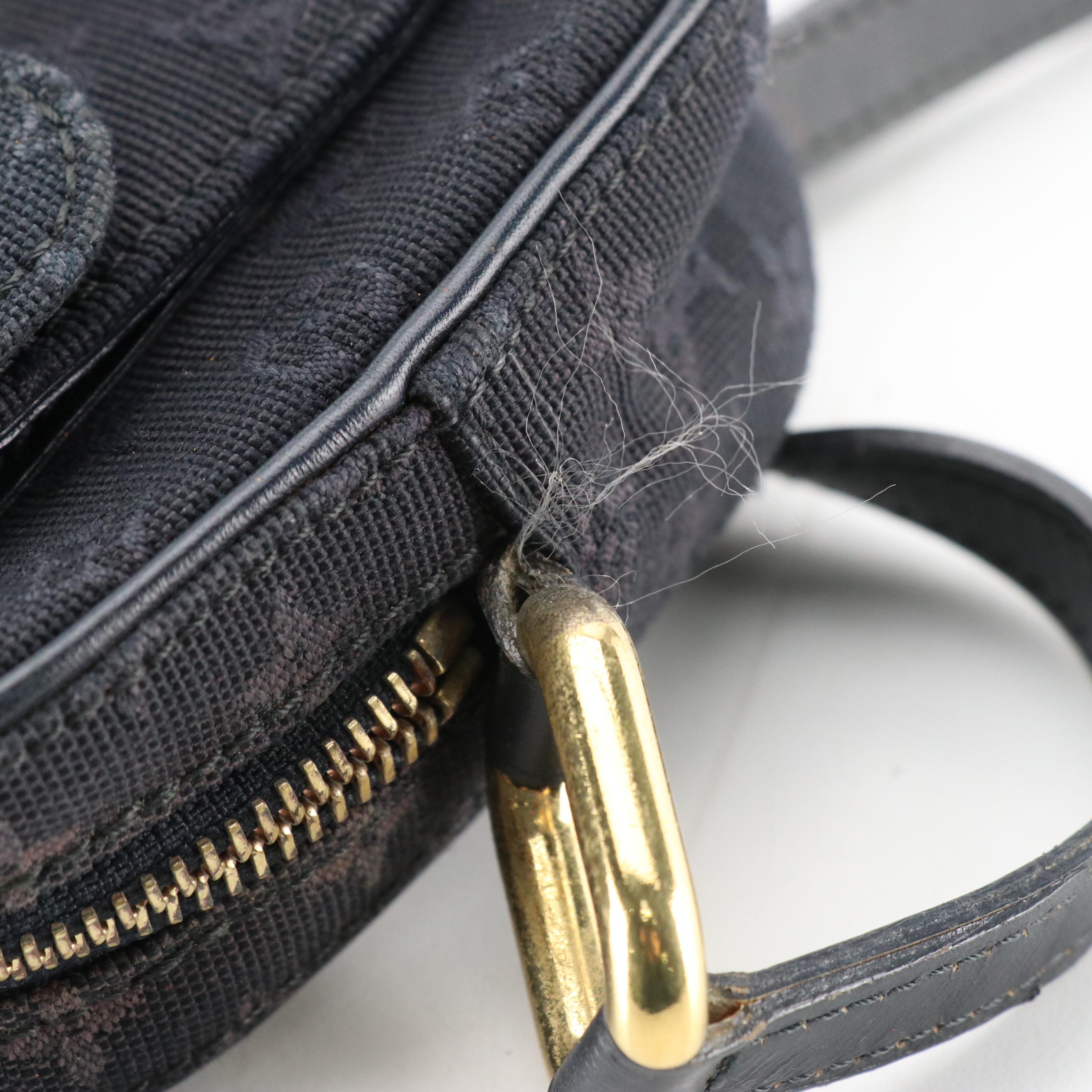 Louis Vuitton Juliette Crossbody in Navy Monogram Mini Lin Canvas and Leather