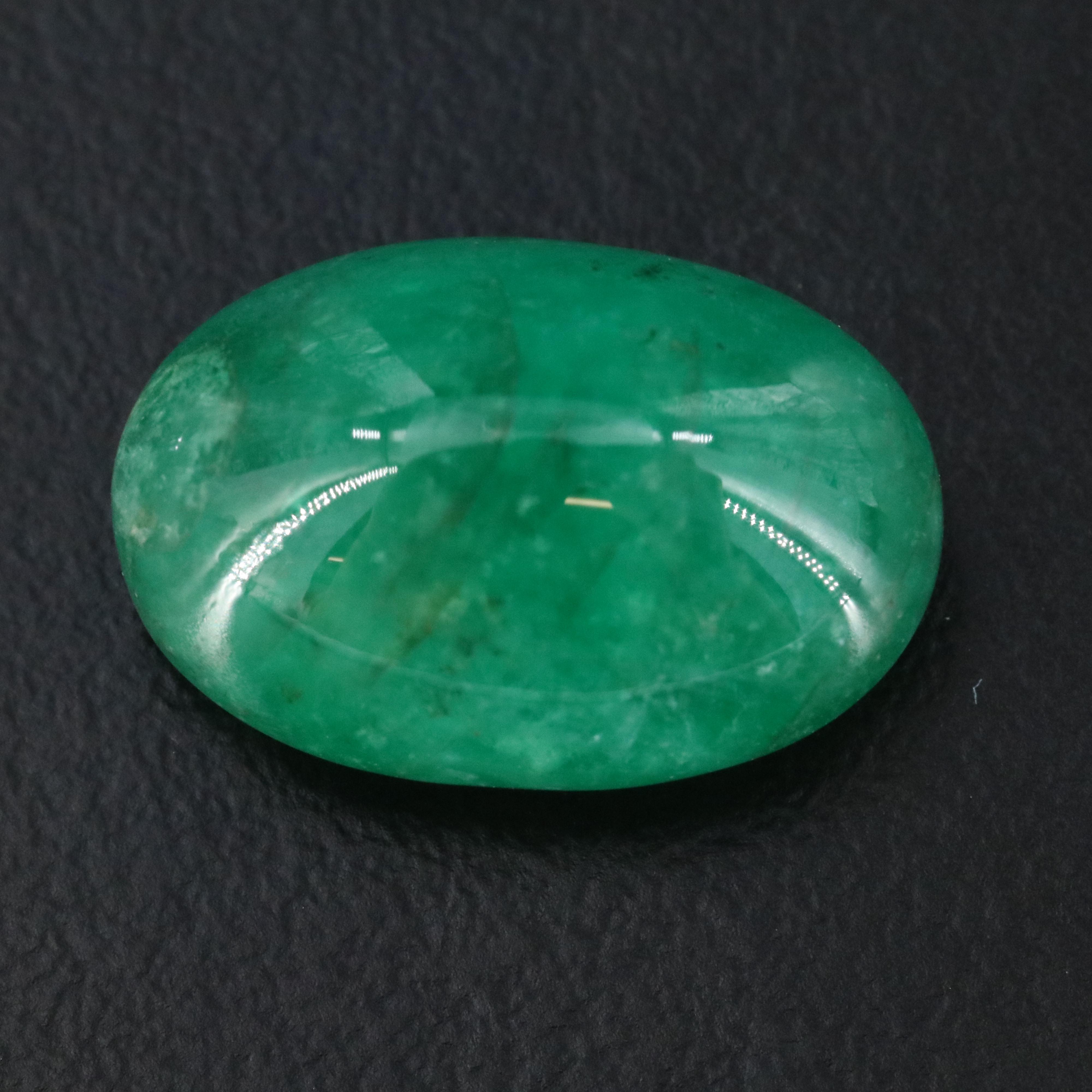 Loose 11.49 CT Emerald