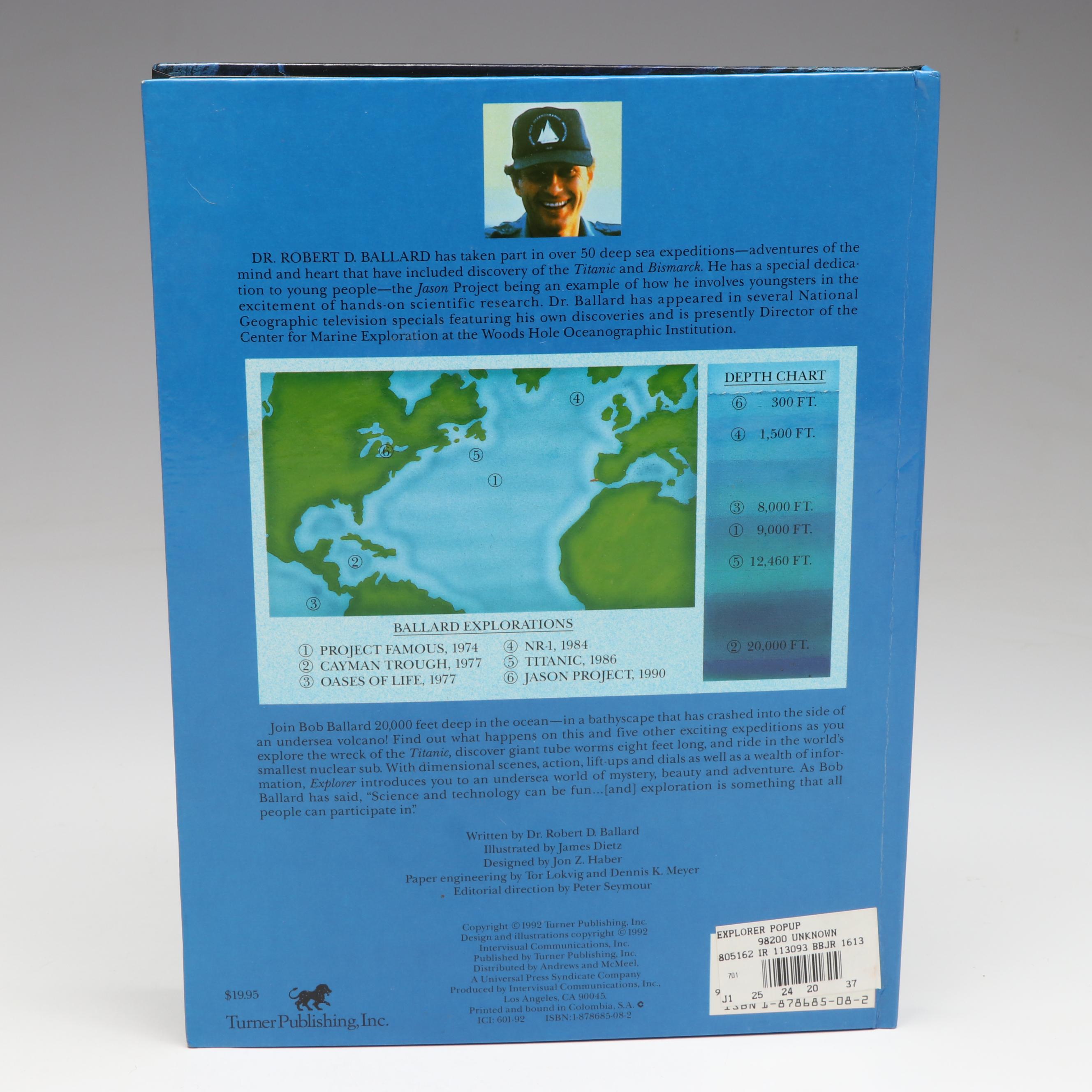 "Explorer," "Christmas in New York," and Other Children's Pop-Up Books