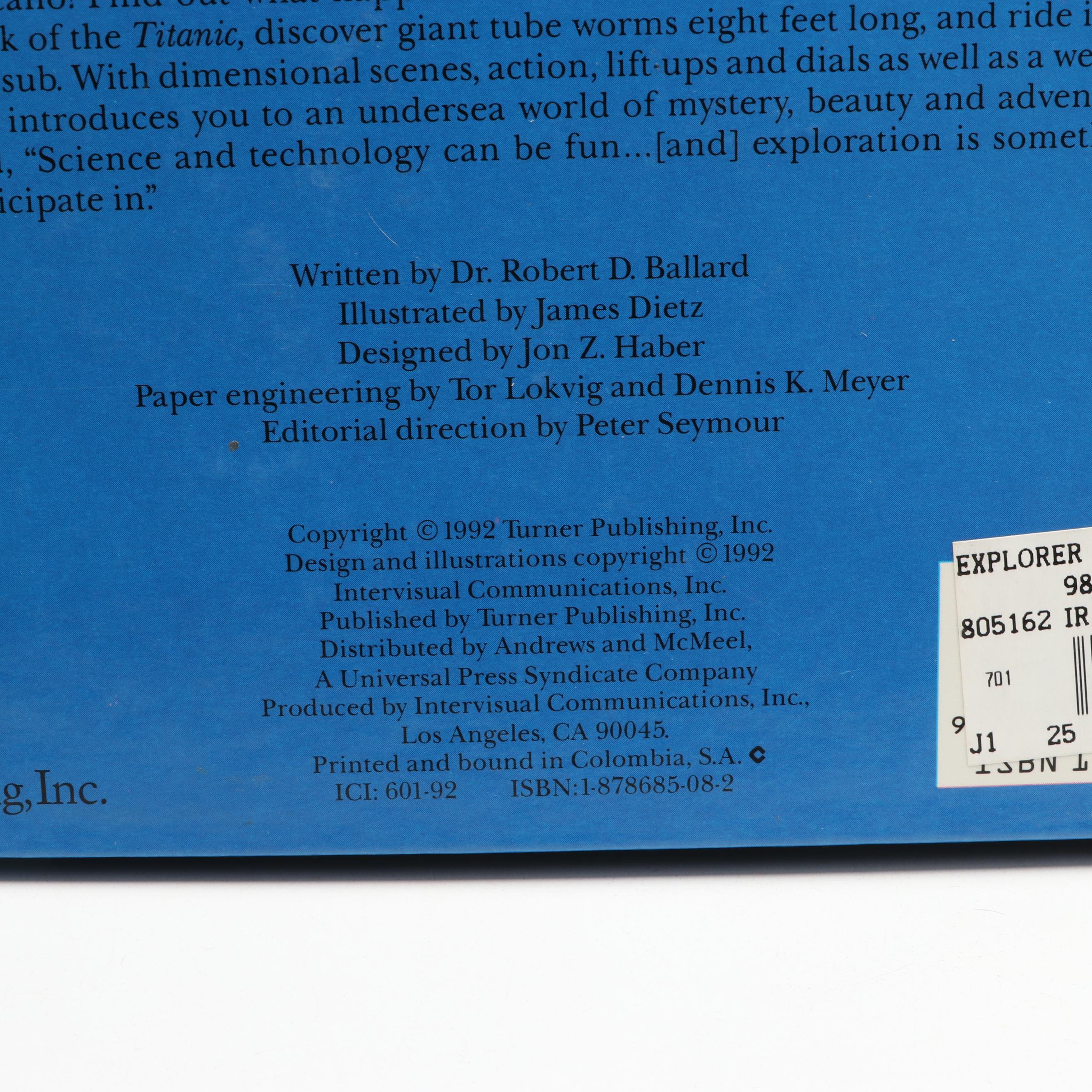 "Explorer," "Christmas in New York," and Other Children's Pop-Up Books