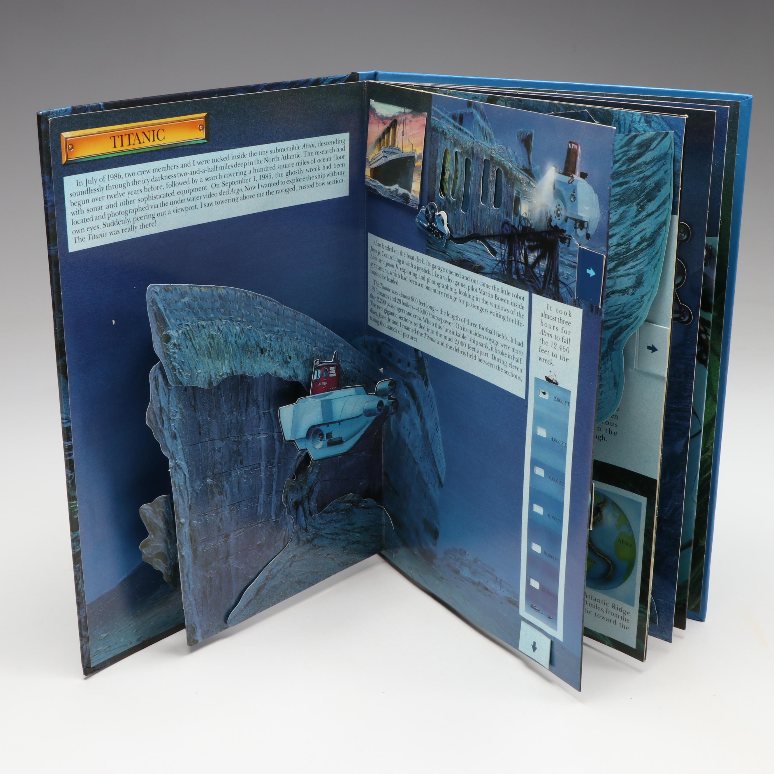 "Explorer," "Christmas in New York," and Other Children's Pop-Up Books