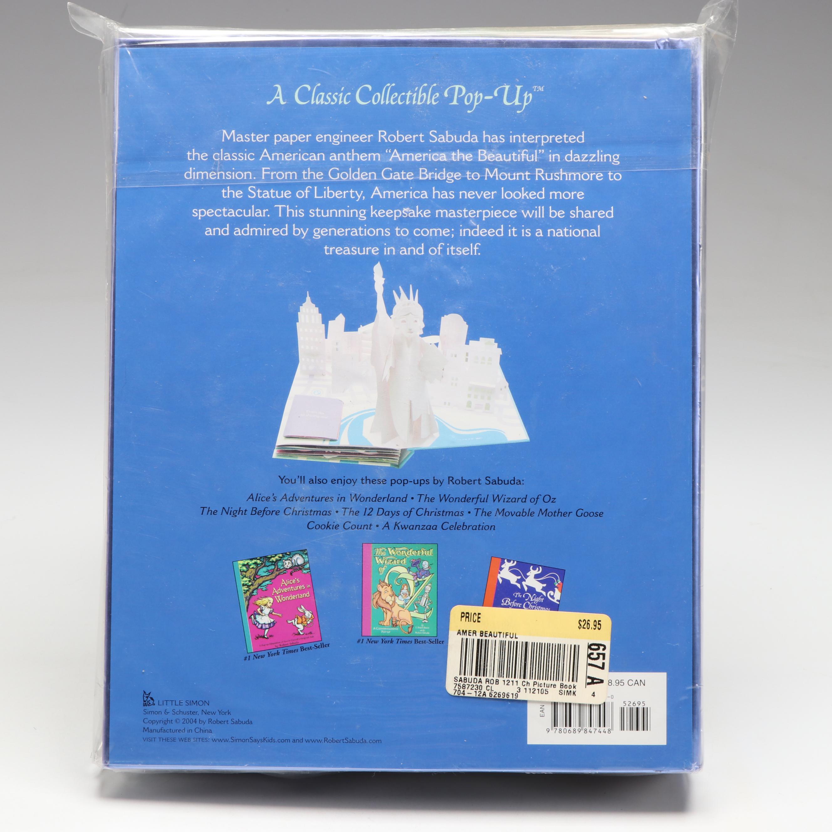 "Explorer," "Christmas in New York," and Other Children's Pop-Up Books