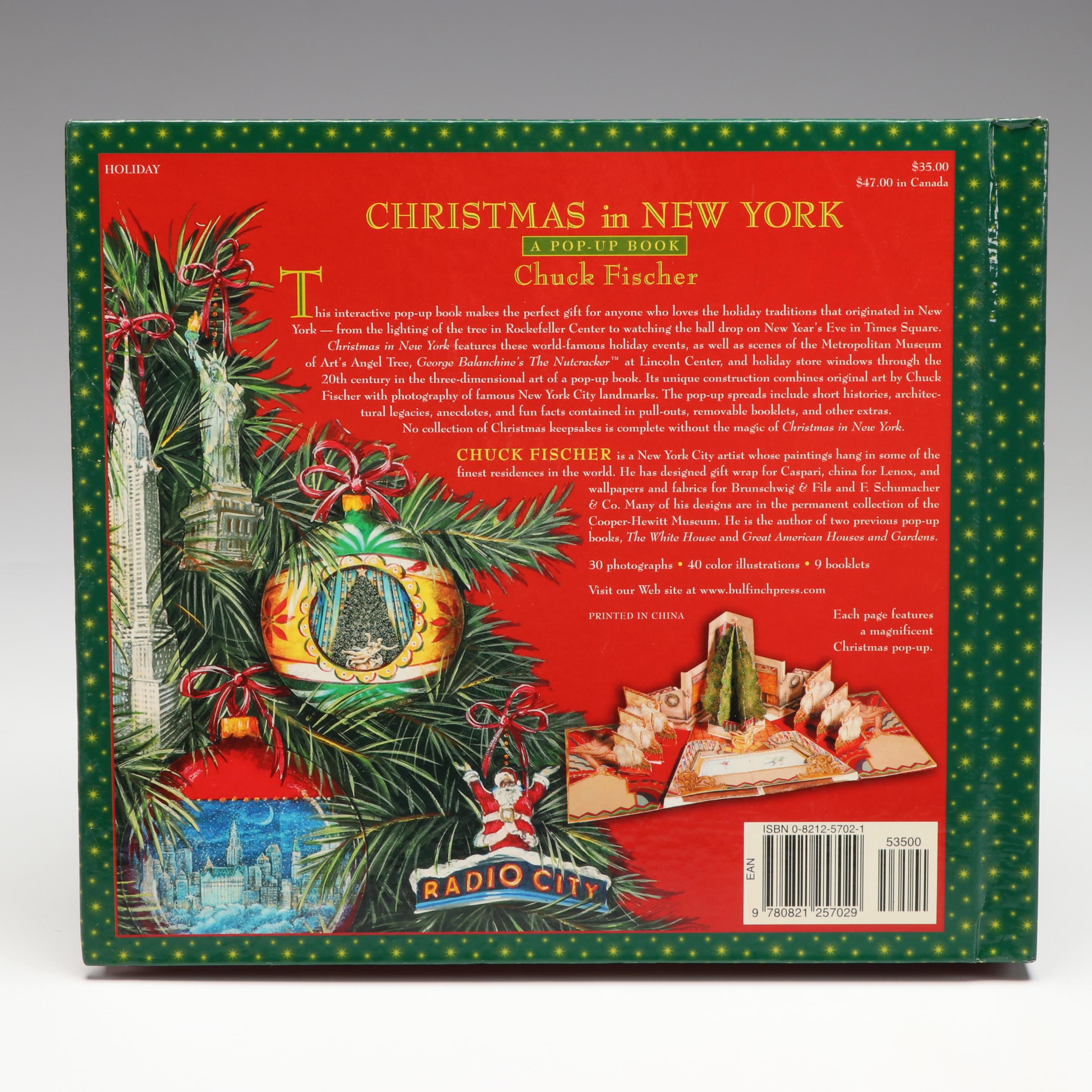 "Explorer," "Christmas in New York," and Other Children's Pop-Up Books