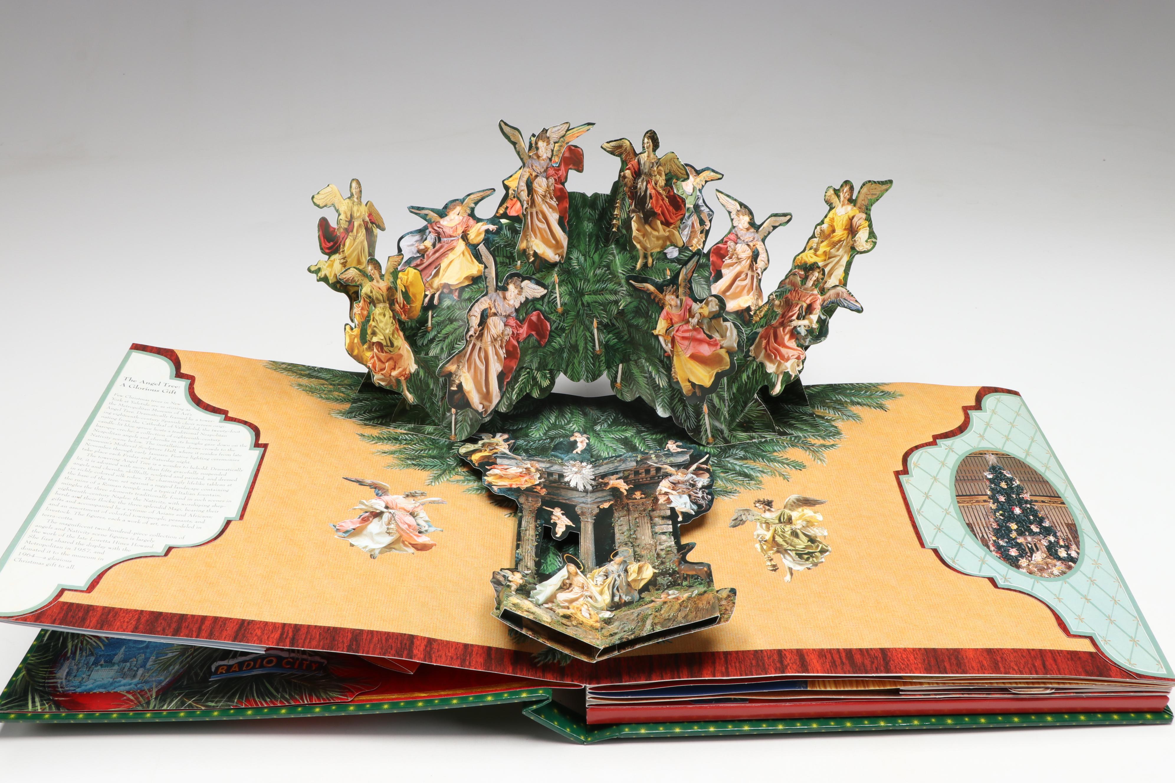 "Explorer," "Christmas in New York," and Other Children's Pop-Up Books