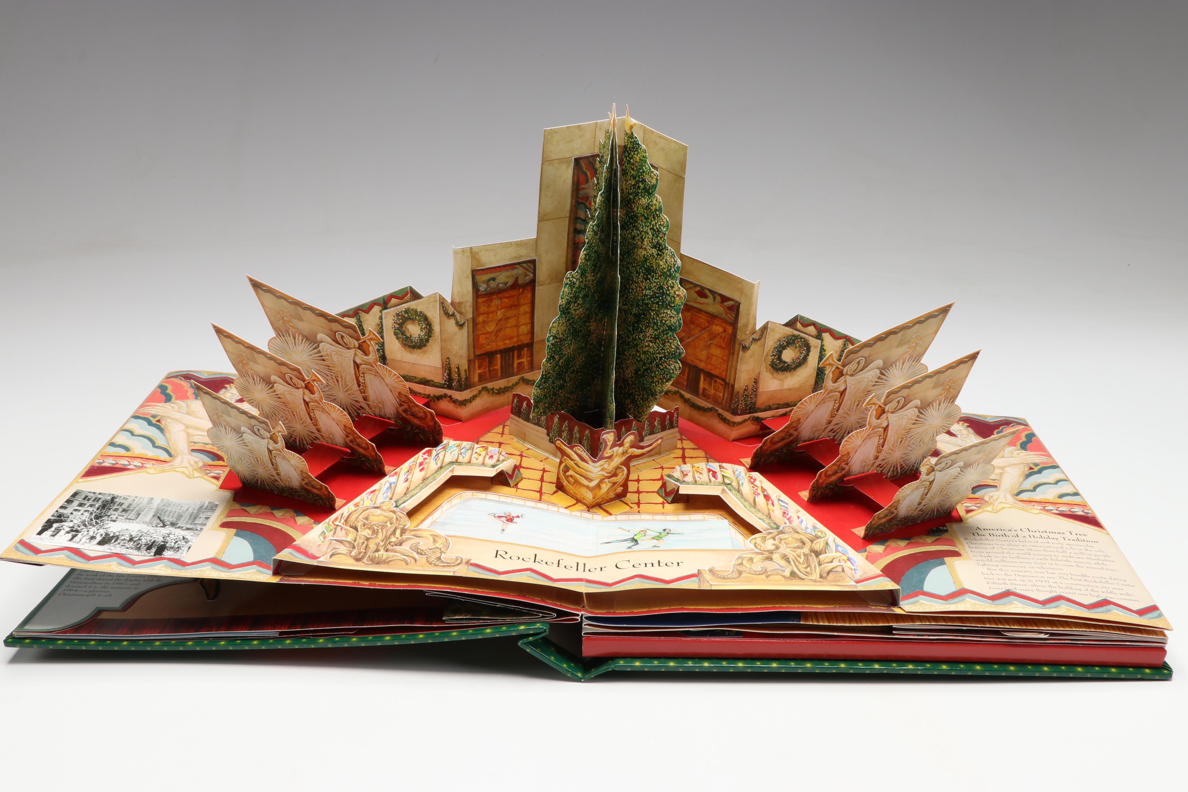 "Explorer," "Christmas in New York," and Other Children's Pop-Up Books