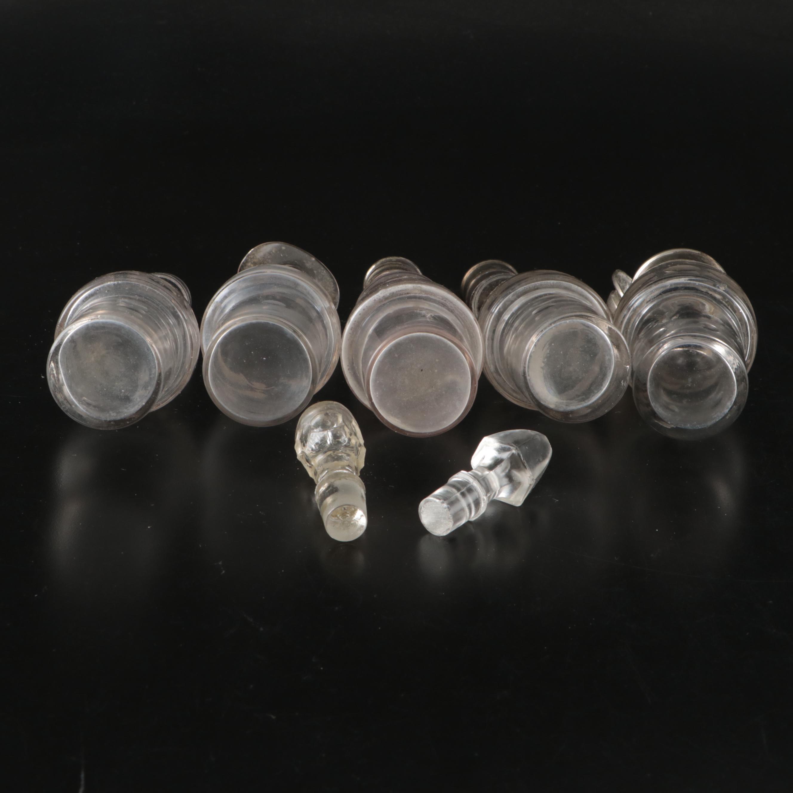 Victorian Aesthetic Movement Style Silver Plate Condiment Caddy with Jars