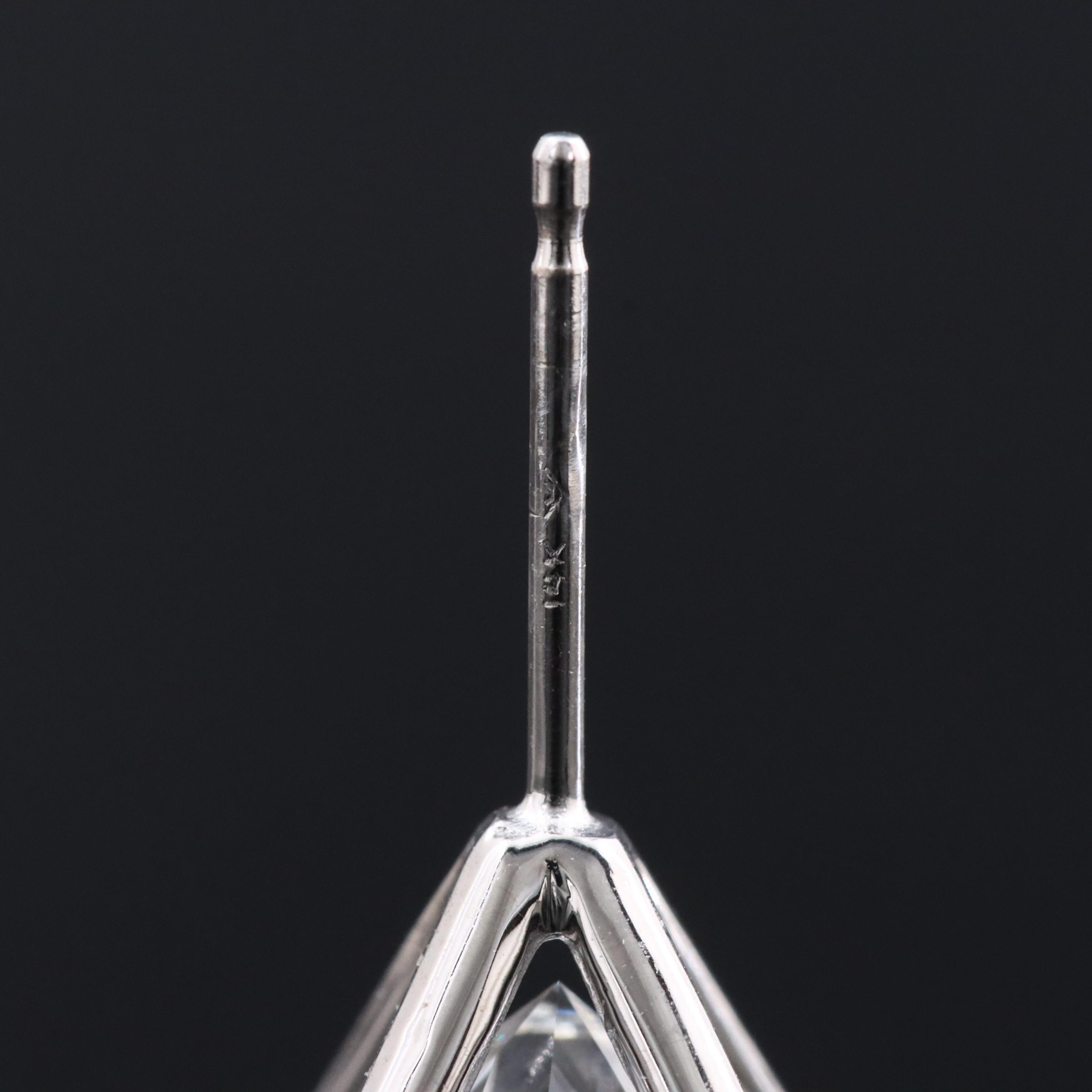 14K 6.04 CTW Lab Grown Diamond Stud Earrings with IGI Reports