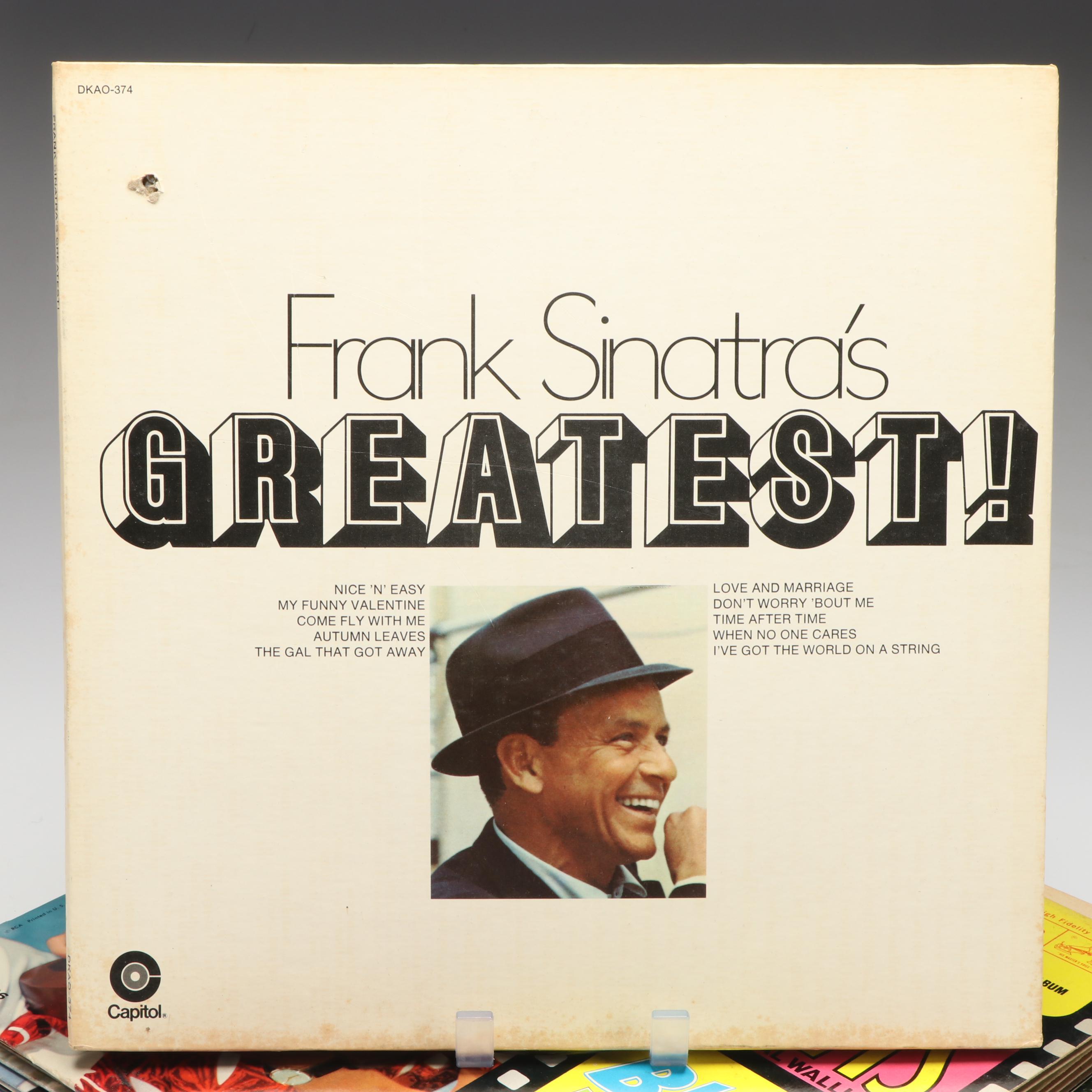 John Denver, Frank Sinatra, Elvis, and More Vinyl Record Albums