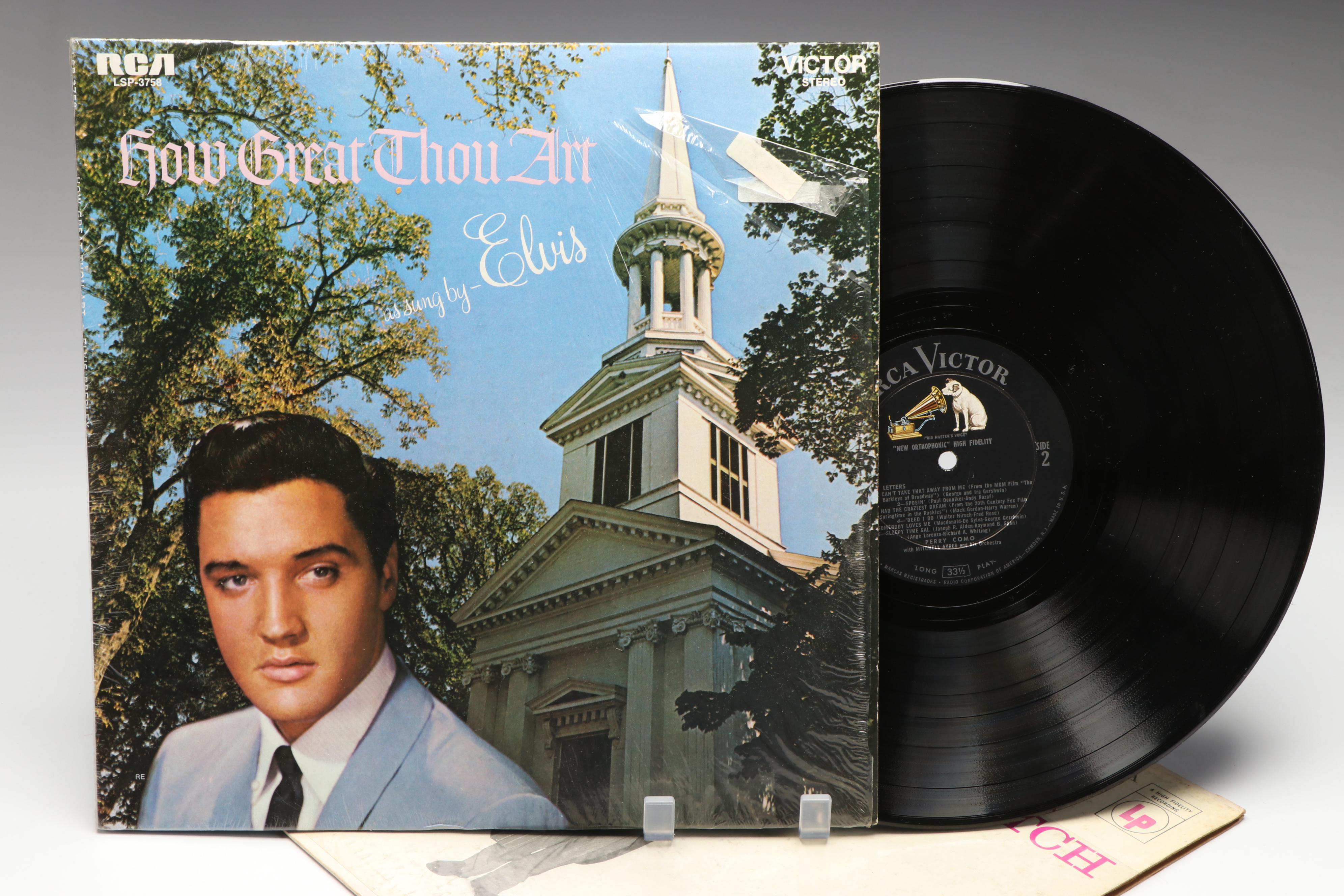 John Denver, Frank Sinatra, Elvis, and More Vinyl Record Albums