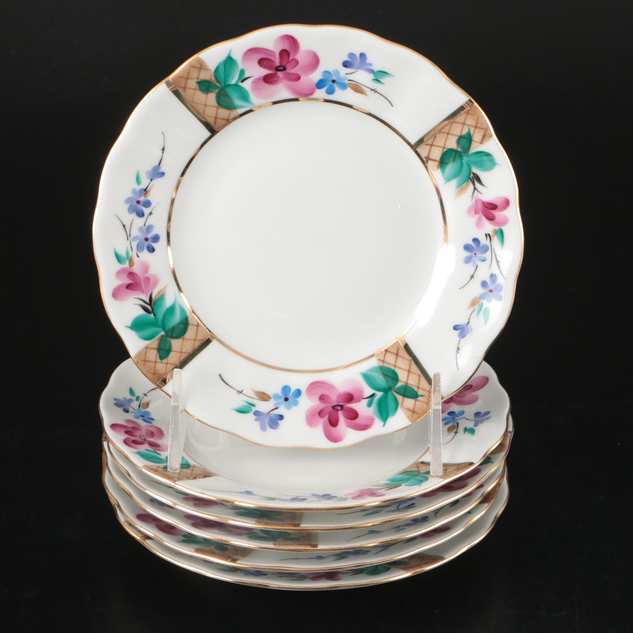 Lomonosov "Antique Rose" Porcelain Tea Service