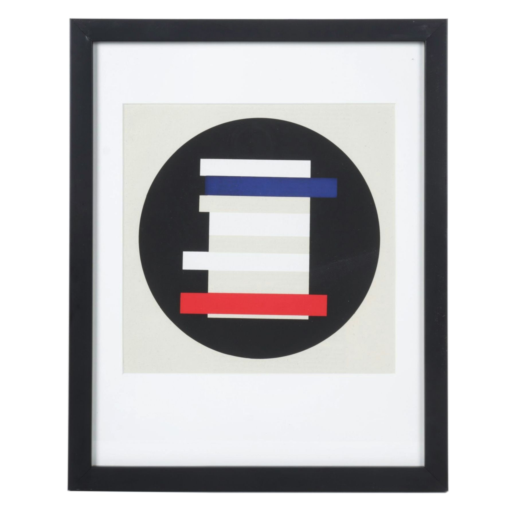 Klaus Steinmann Serigraph from Porfolio "Concrete Art," 1992