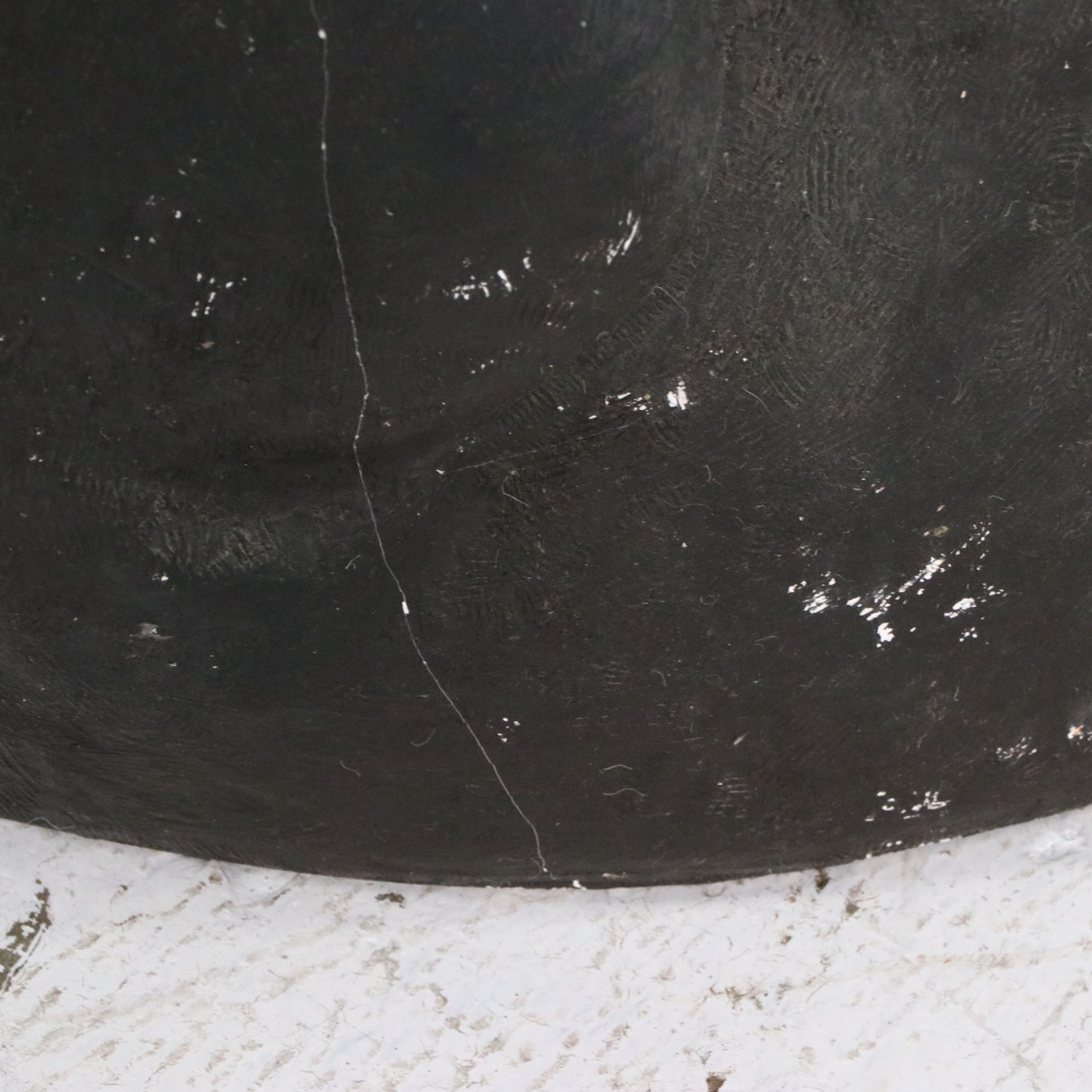 Bear Form Coffee Table with Glass Top