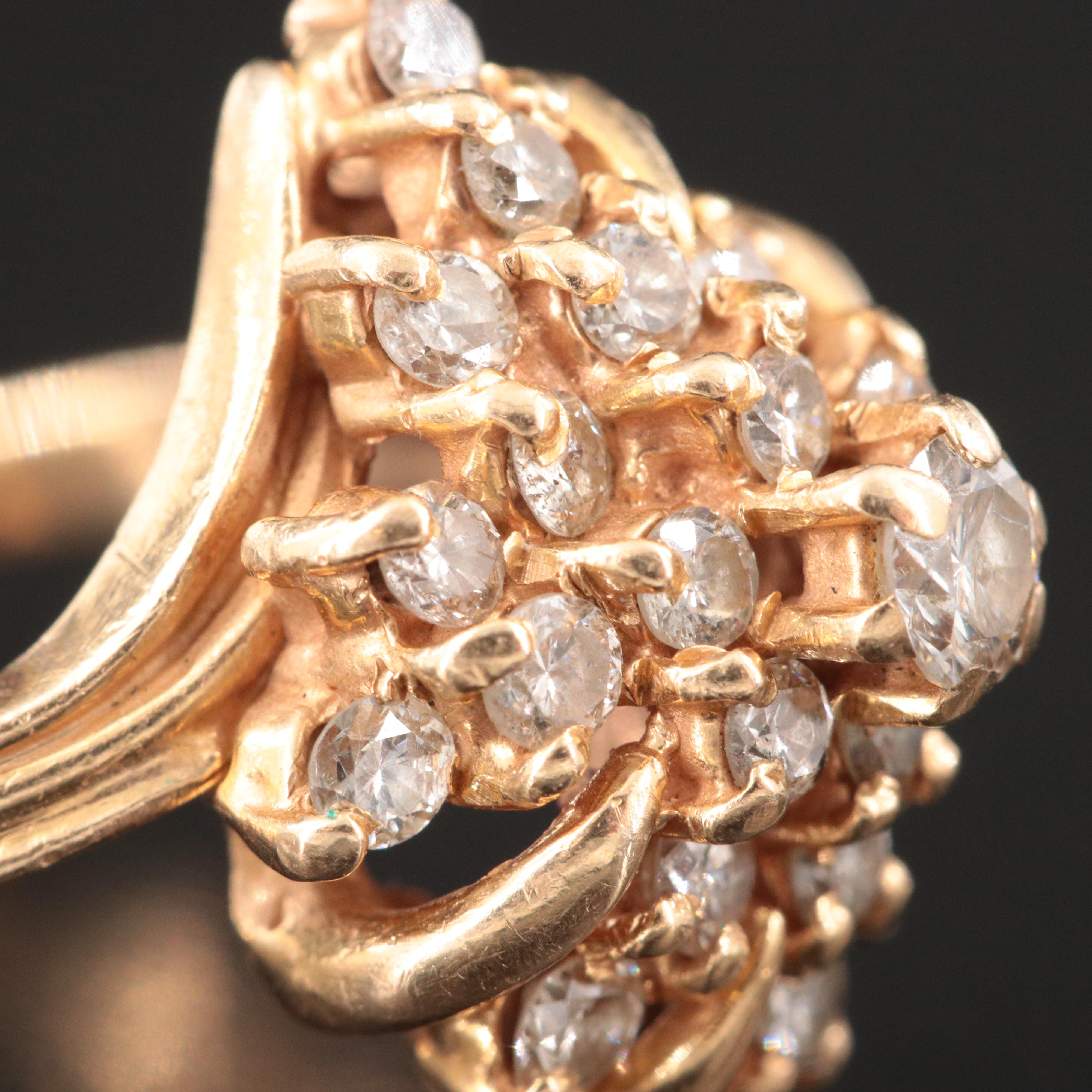 14K 1.03 CTW Diamond Ring