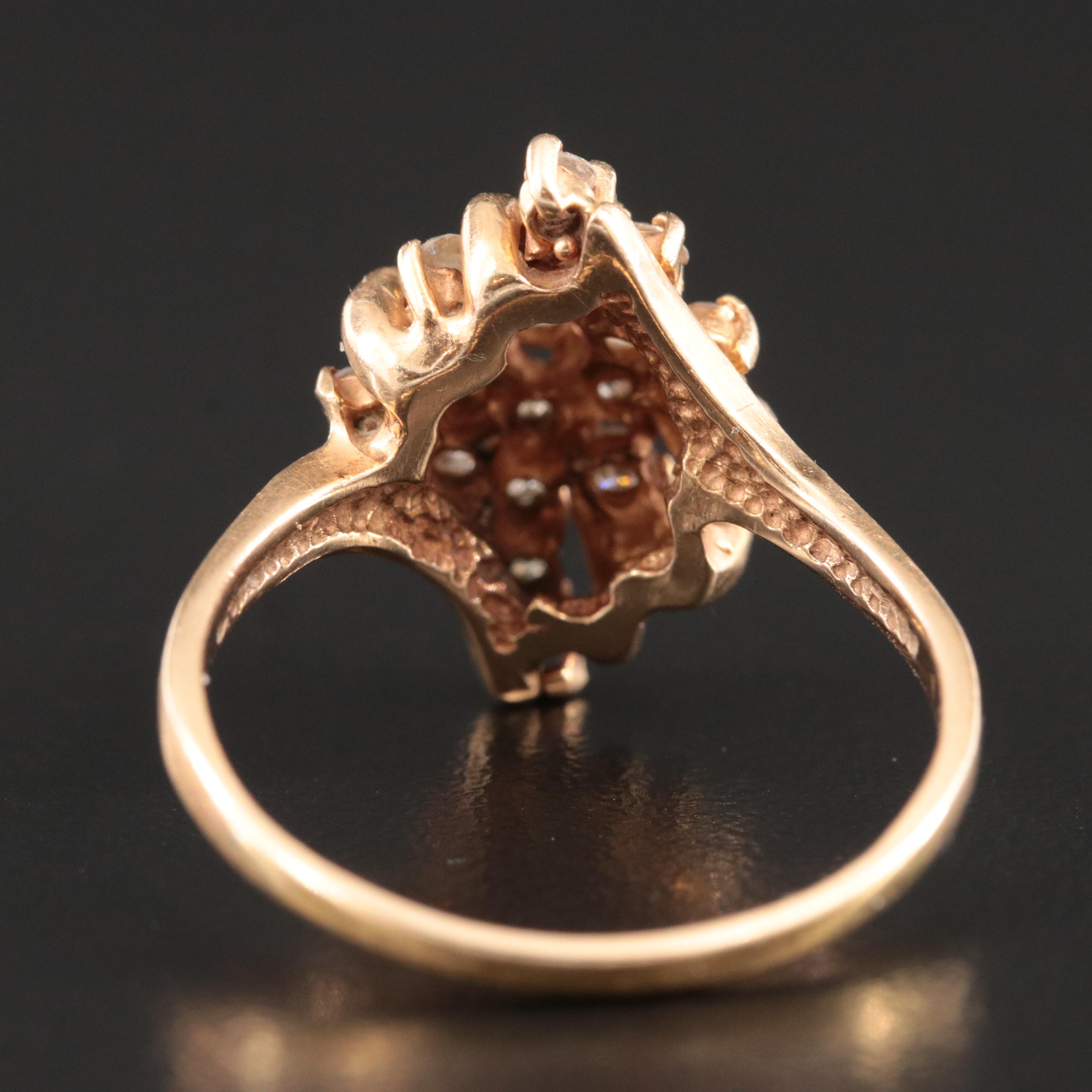 14K 1.03 CTW Diamond Ring