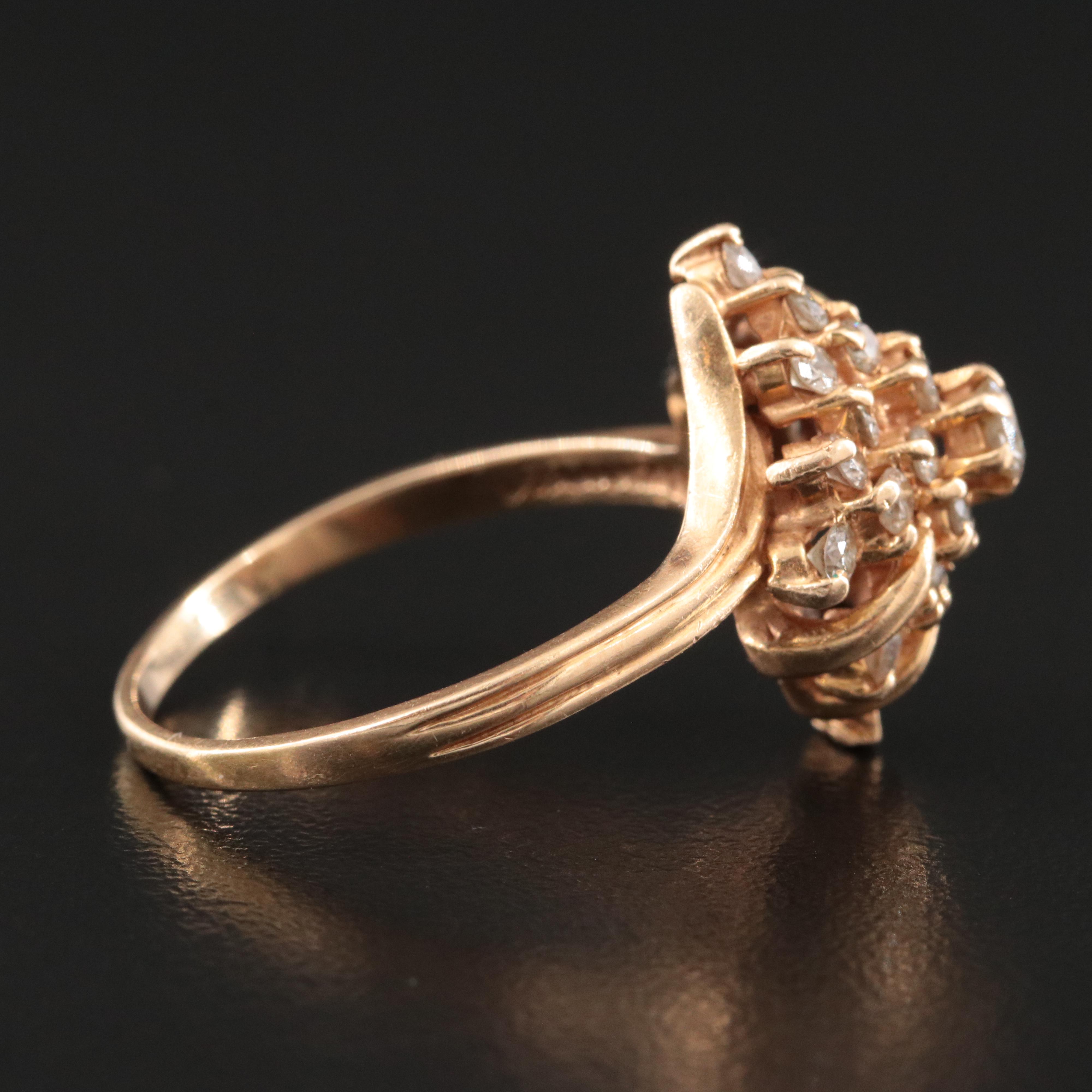 14K 1.03 CTW Diamond Ring