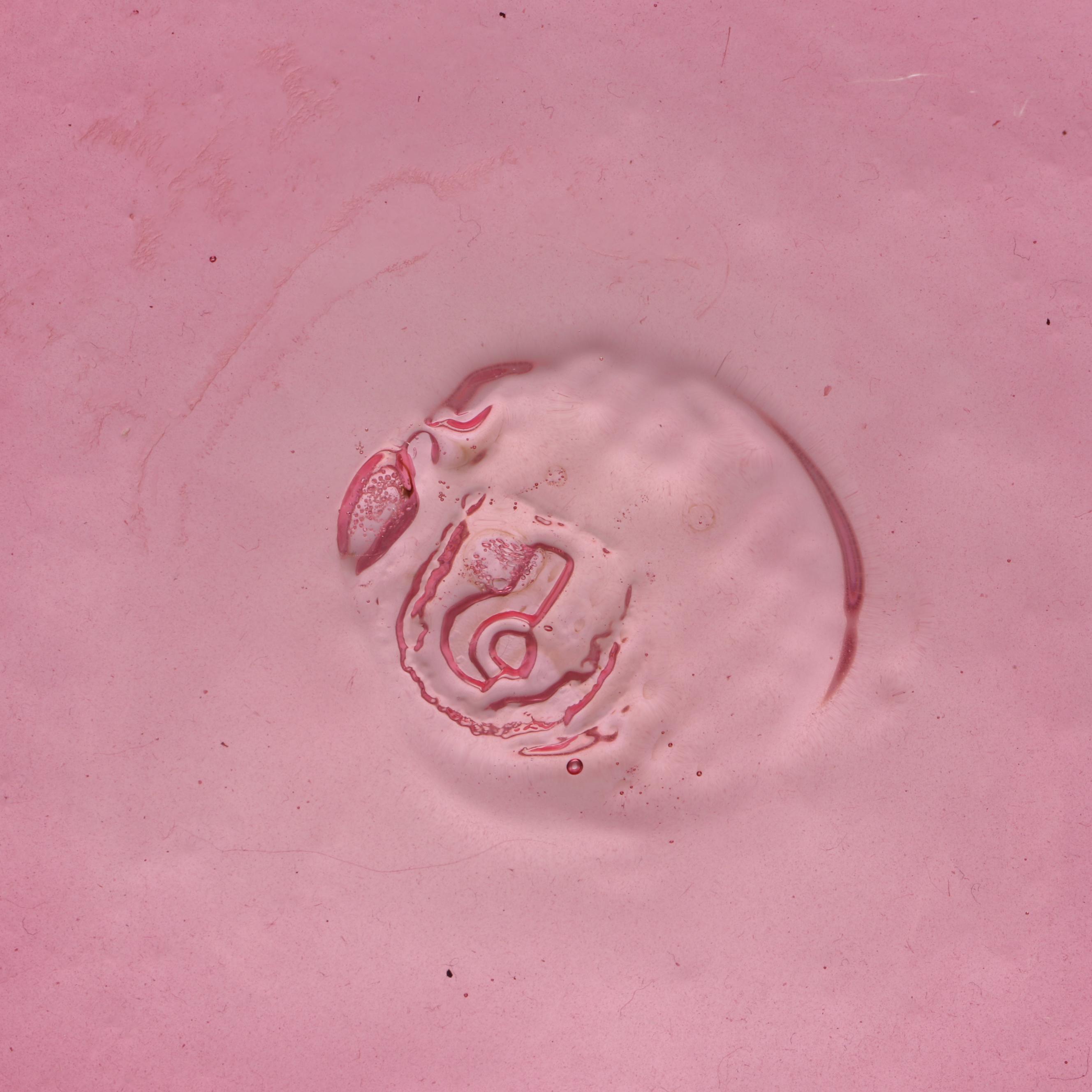 Pilgrim Cranberry Glass Pitcher and Tumblers, Mid to Late 20th Century