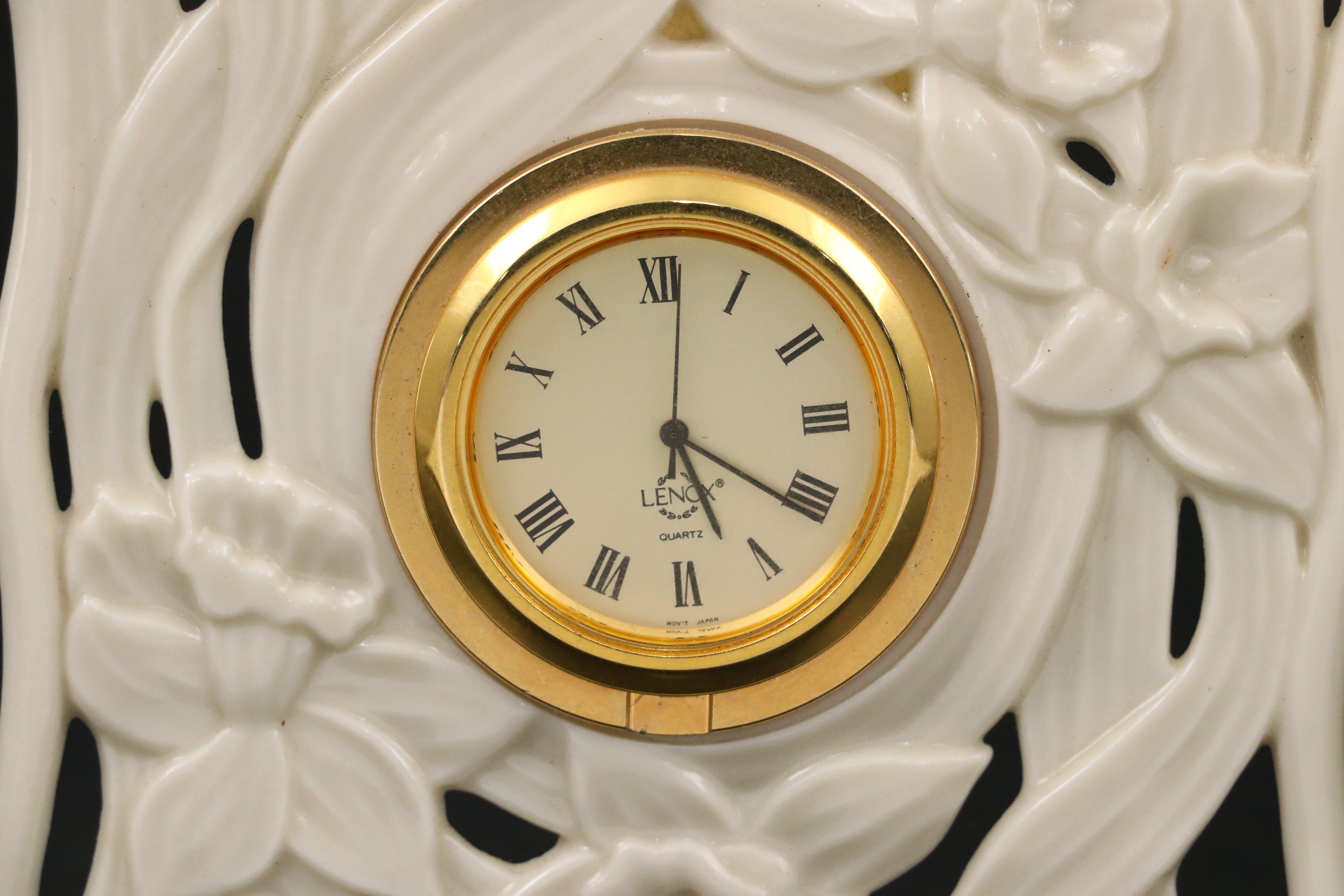 Lenox "Fruits of Life" Cornucopias with Pierced Rose Bowls and Other Porcelain