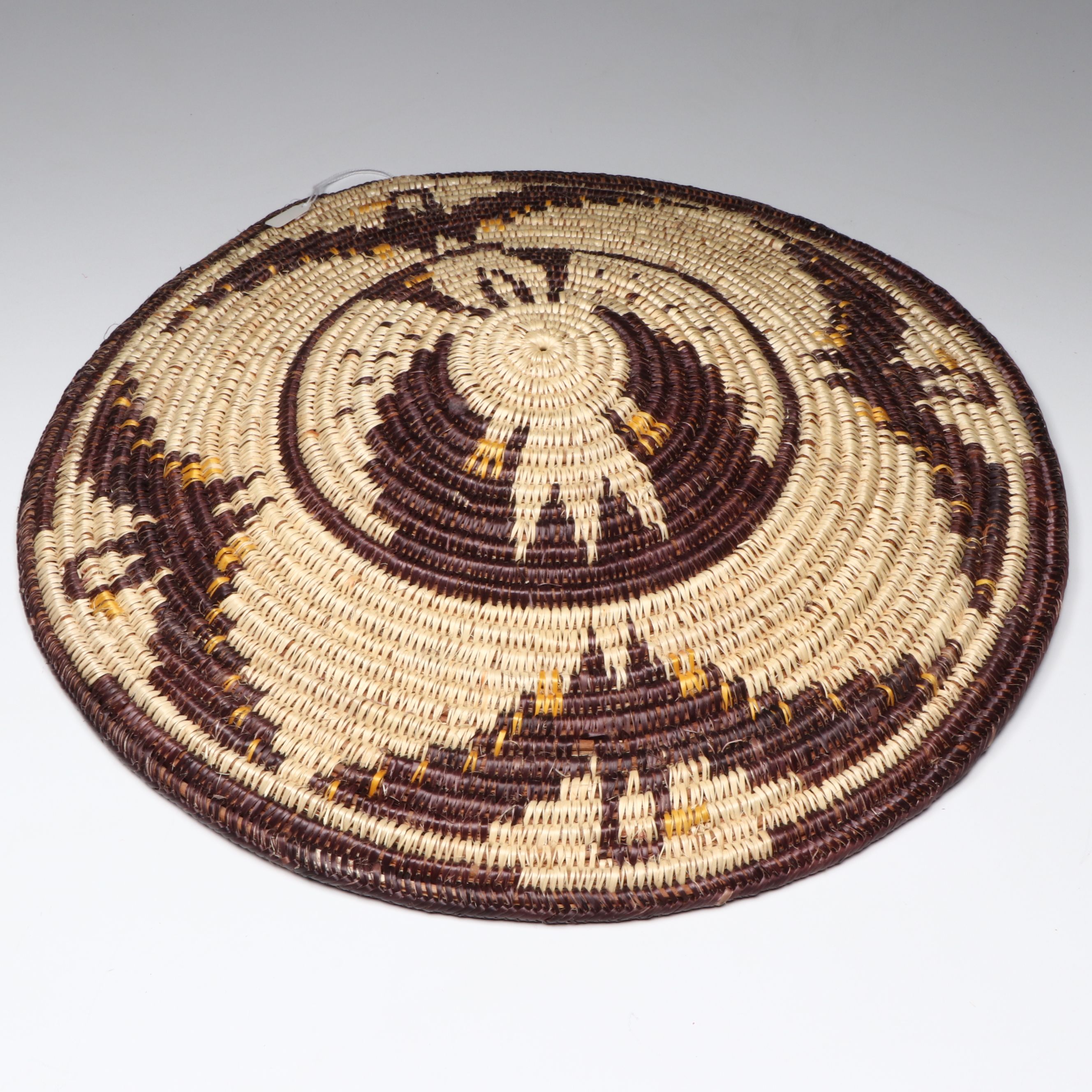 Lena Nakai Thunderbird Vessel with Other Diné (Navajo) Sumac Wedding Basket