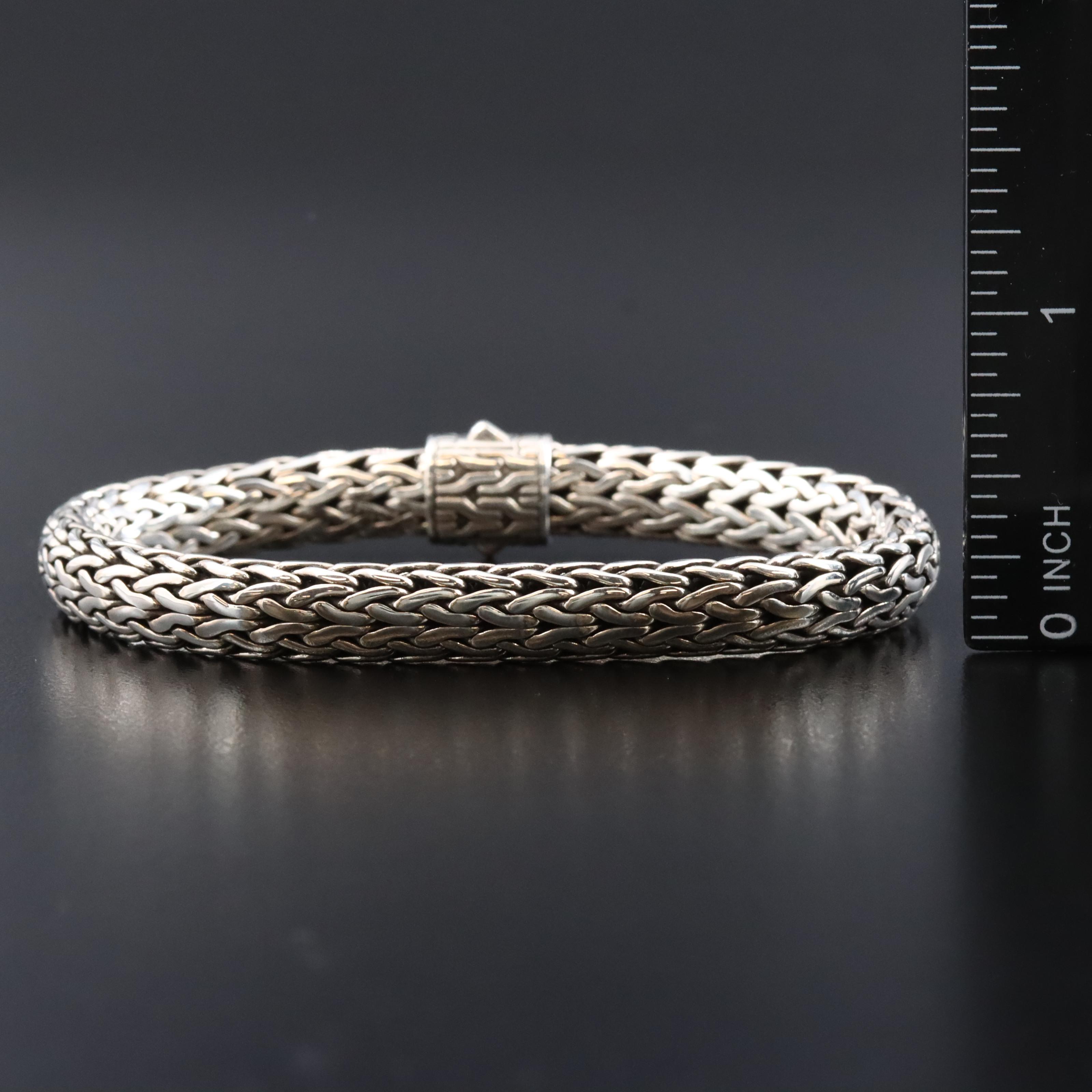John Hardy Sterling Classic Chain Bracelet
