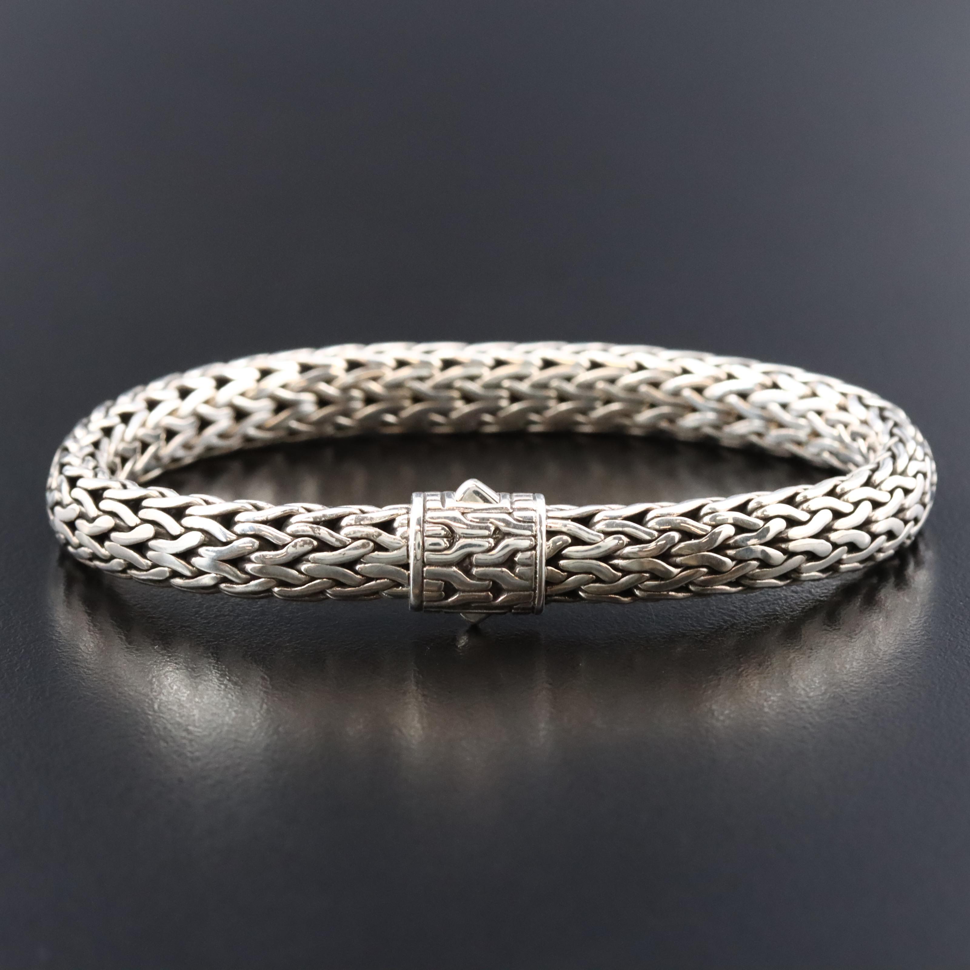 John Hardy Sterling Classic Chain Bracelet
