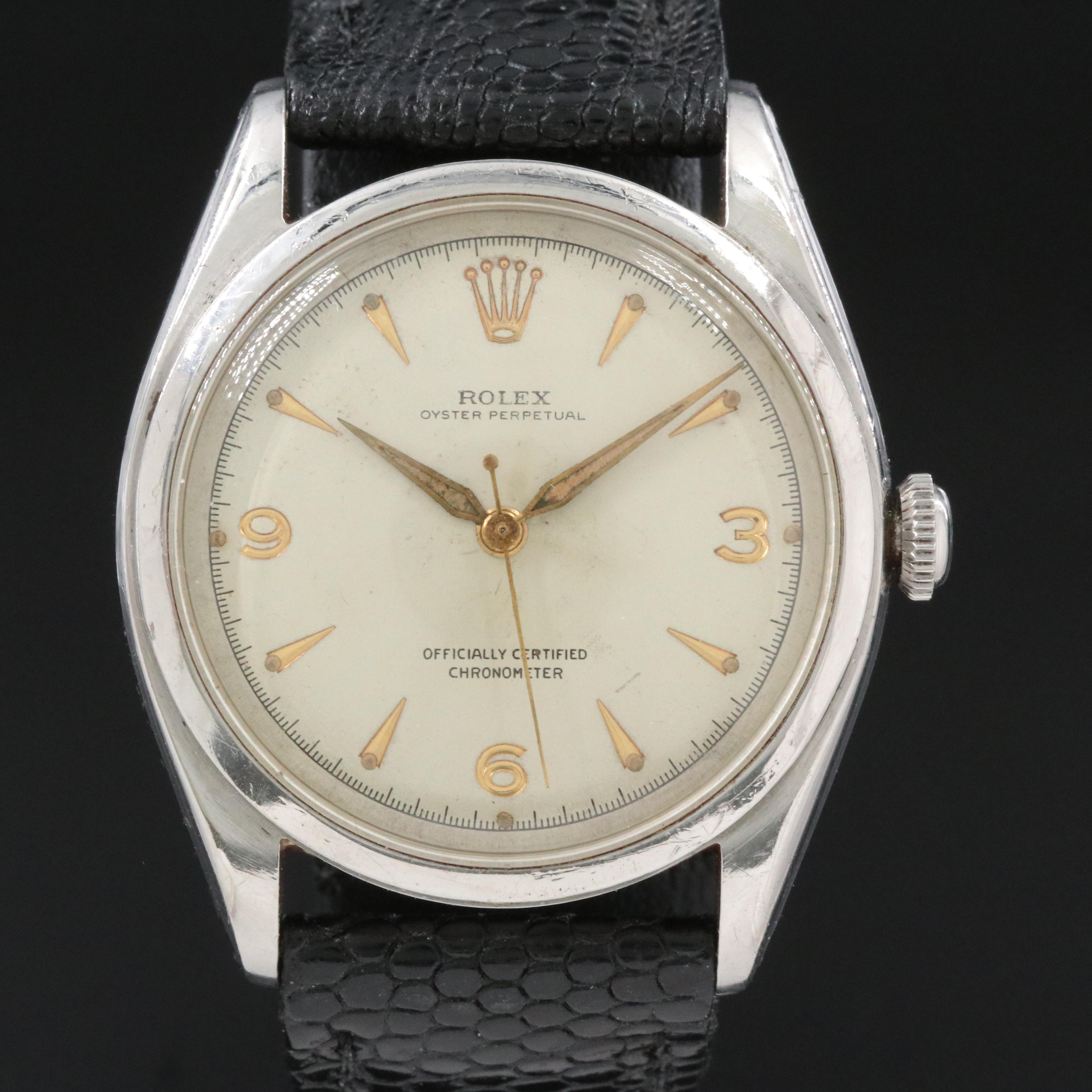 1953 Rolex Oyster Perpetual Stainless Steel Watch