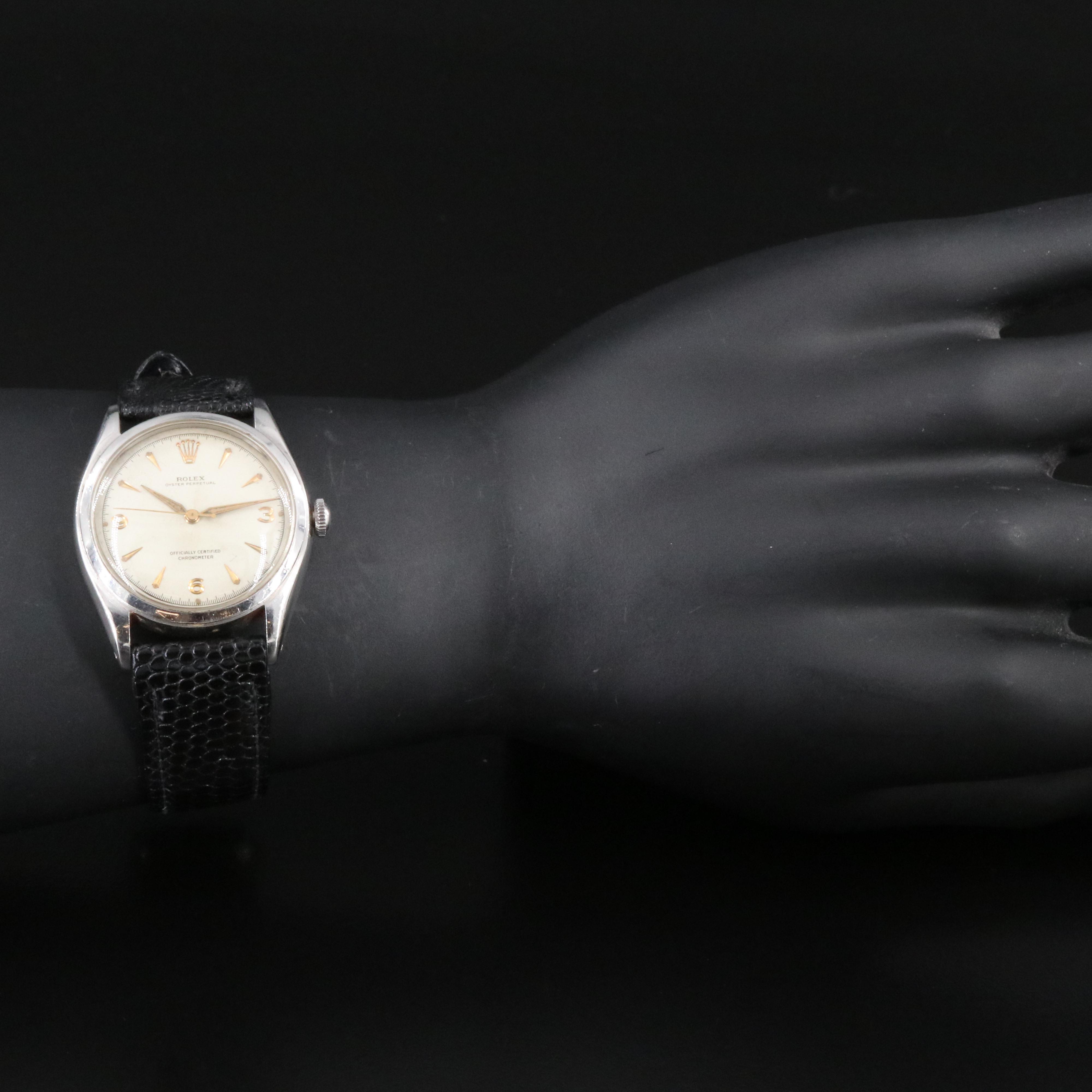 1953 Rolex Oyster Perpetual Stainless Steel Watch