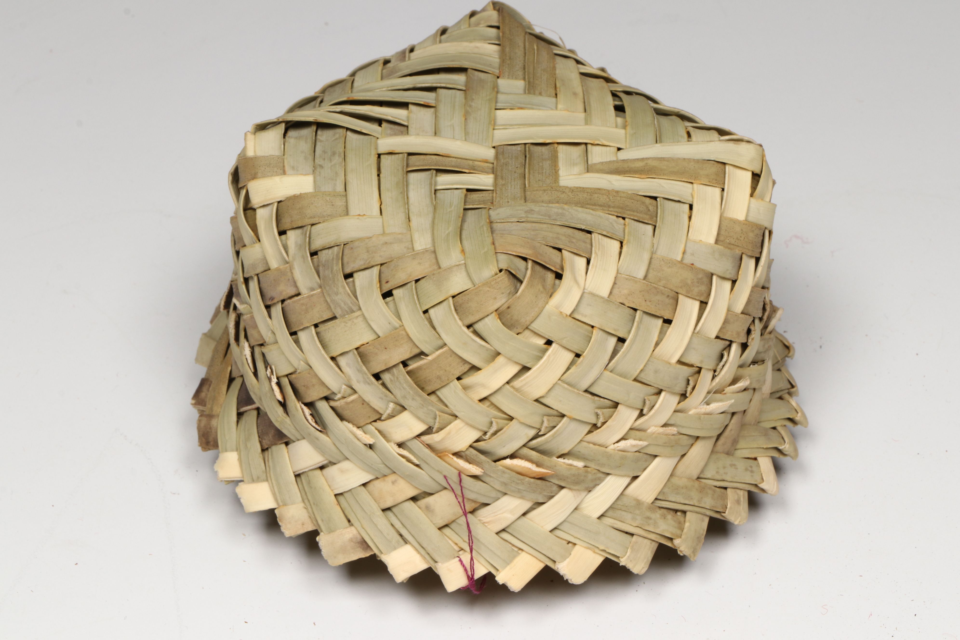 Mexican Double Weave Pine Needle and Sotol Tarahumara Baskets